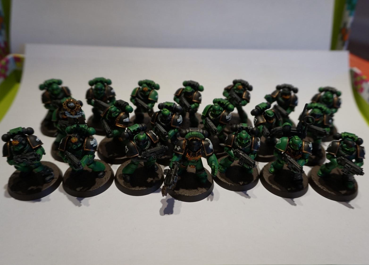 Back to the heresy - a 20 strong tactical squad