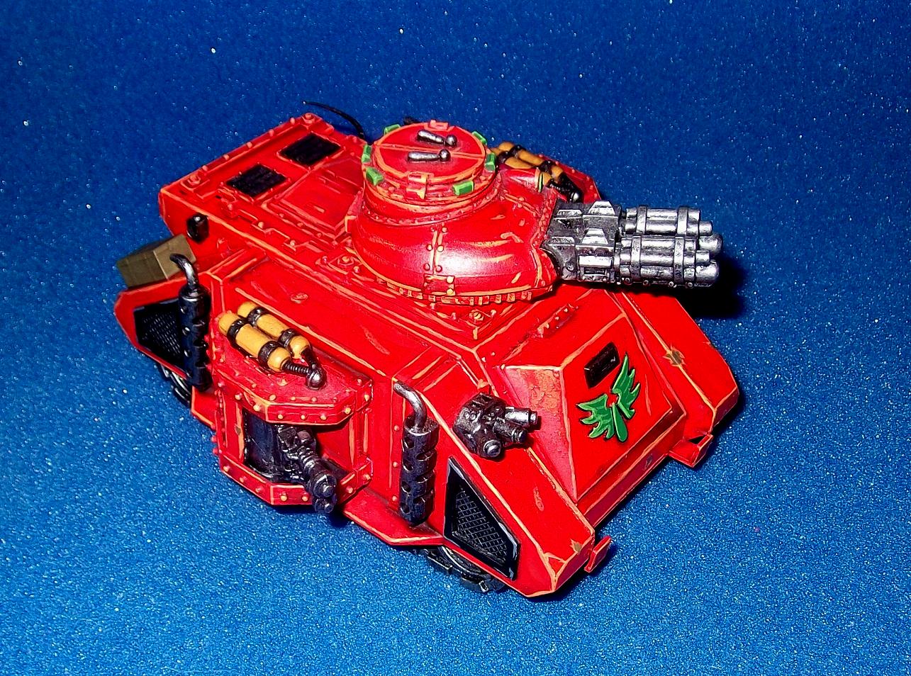 Baal Predator, Blood Angels, Old School, Tank