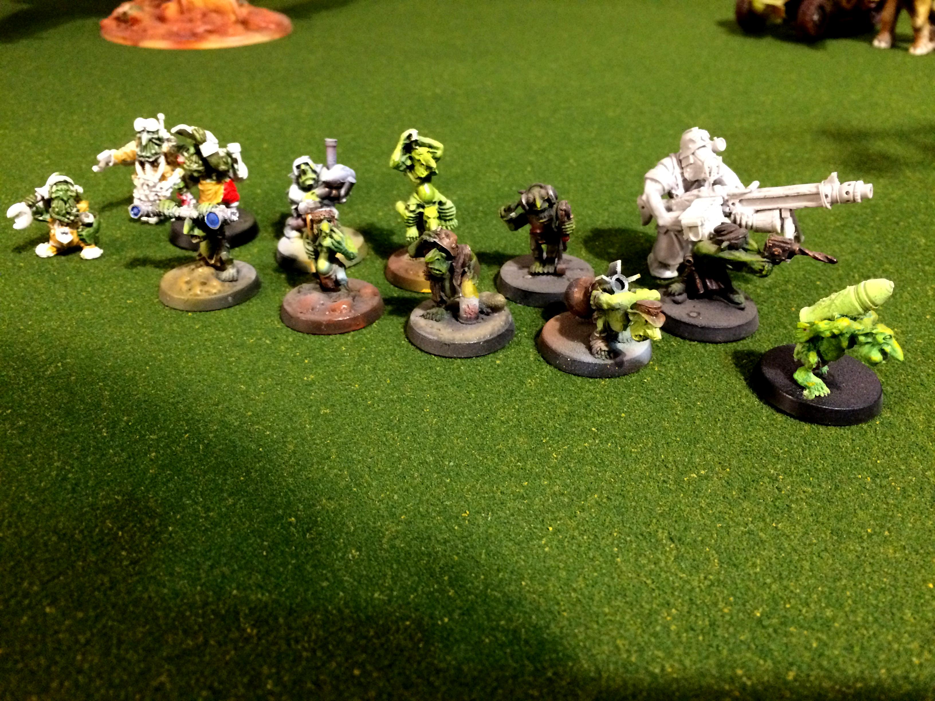 Grot Crew, Kit Bash Crew, Orks, Warhammer 40,000