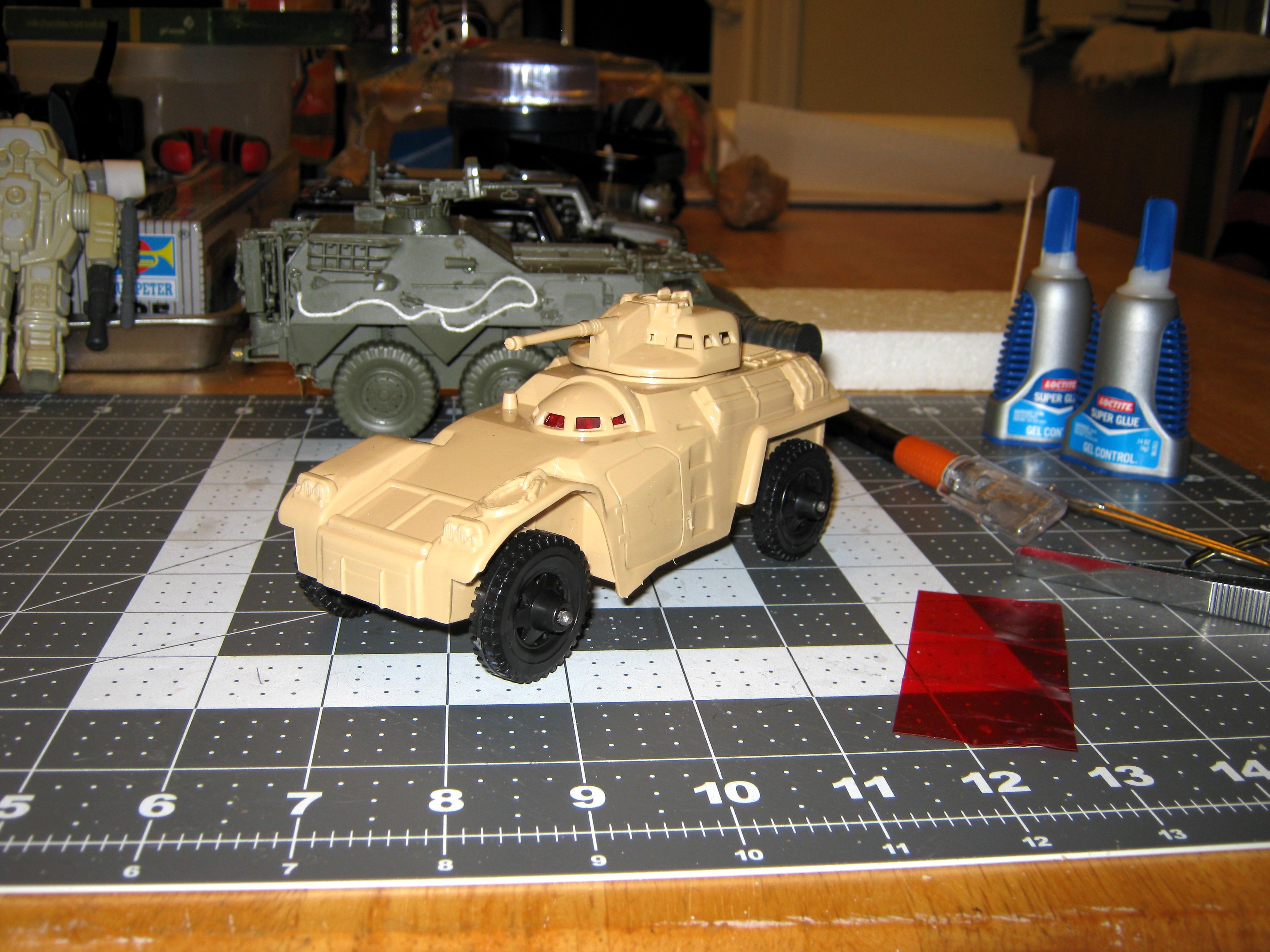 Afv, Armored Car, Conversion, Imperial, Processed Plastics Company, Recon Vehicle, Scouts, Timmee Toys, Toy