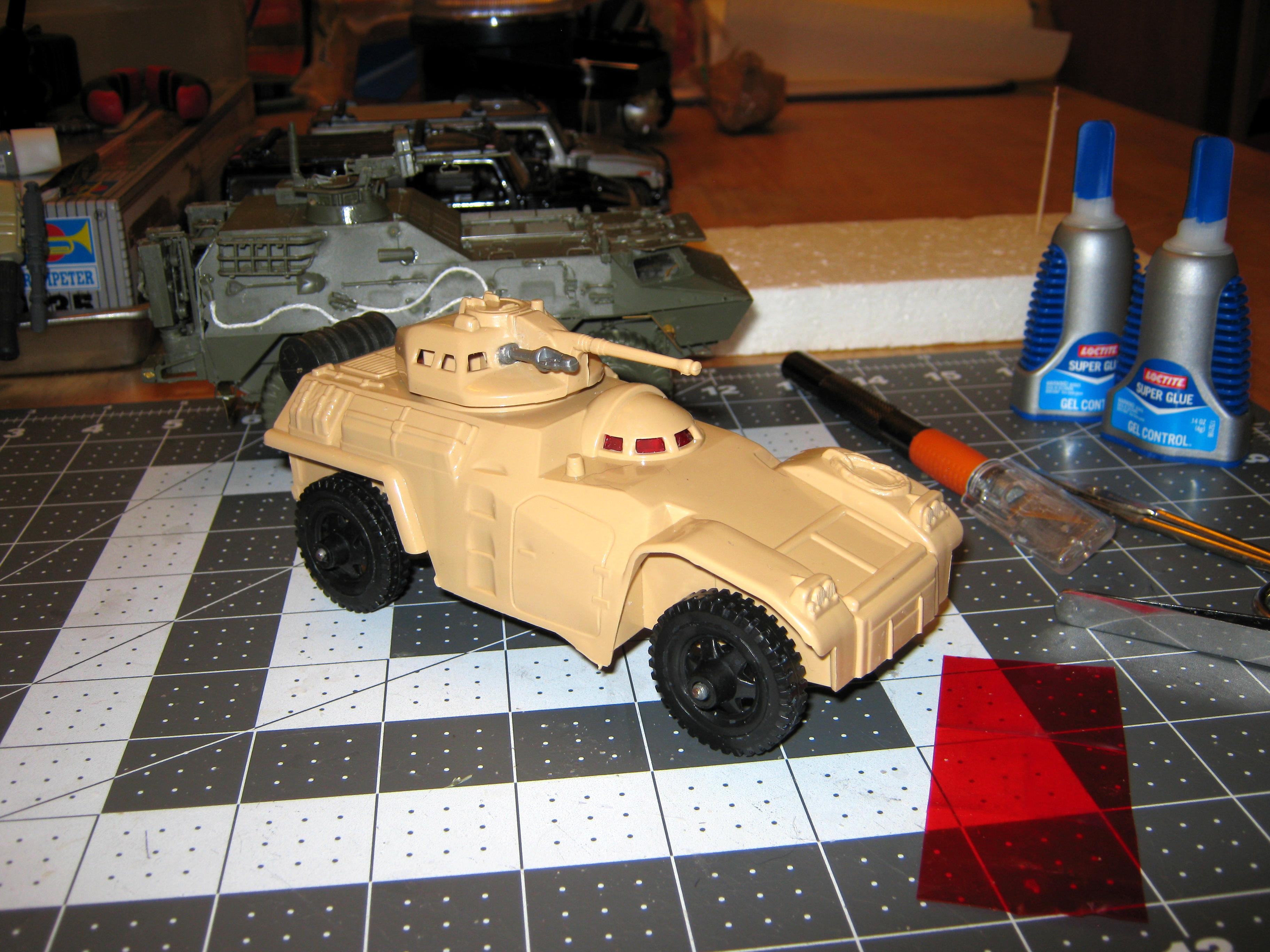 Afv, Armored Car, Conversion, Imperial, Processed Plastics Company, Recon Vehicle, Scouts, Timmee Toys, Toy