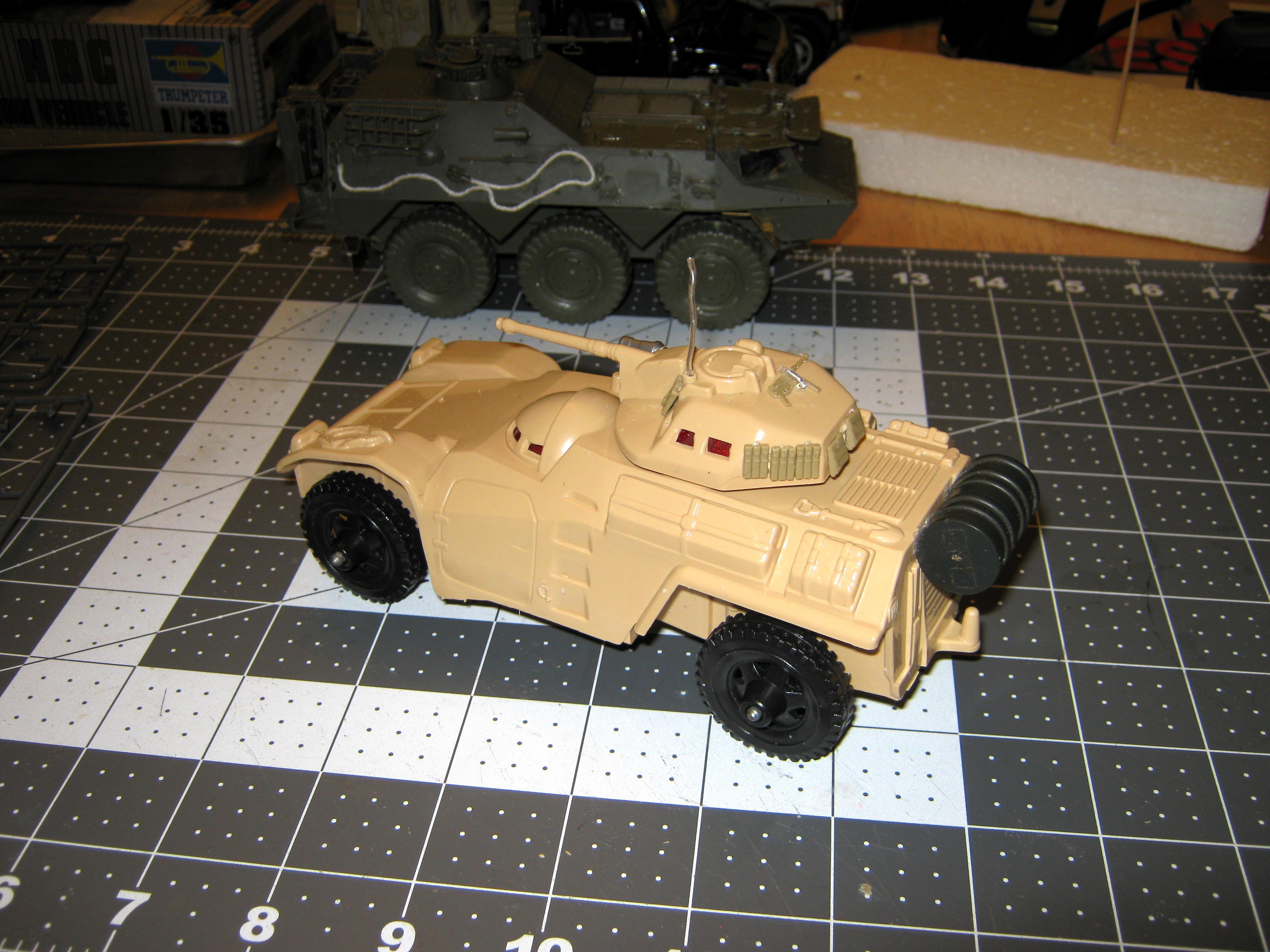 Afv, Armored Car, Conversion, Imperial, Processed Plastics Company, Recon Vehicle, Scouts, Timmee Toys, Toy