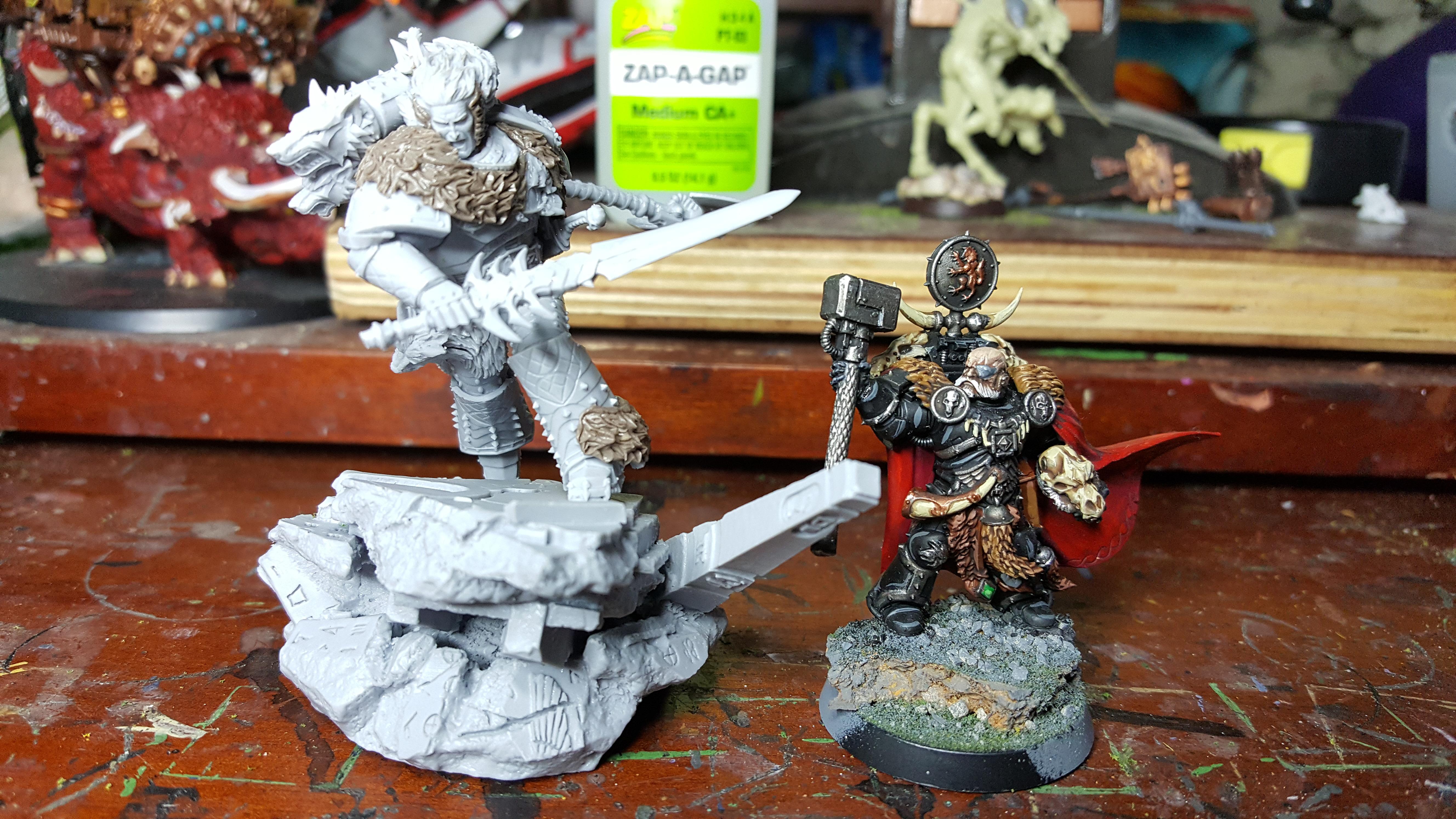 30k, Space Marines, Space Wolves