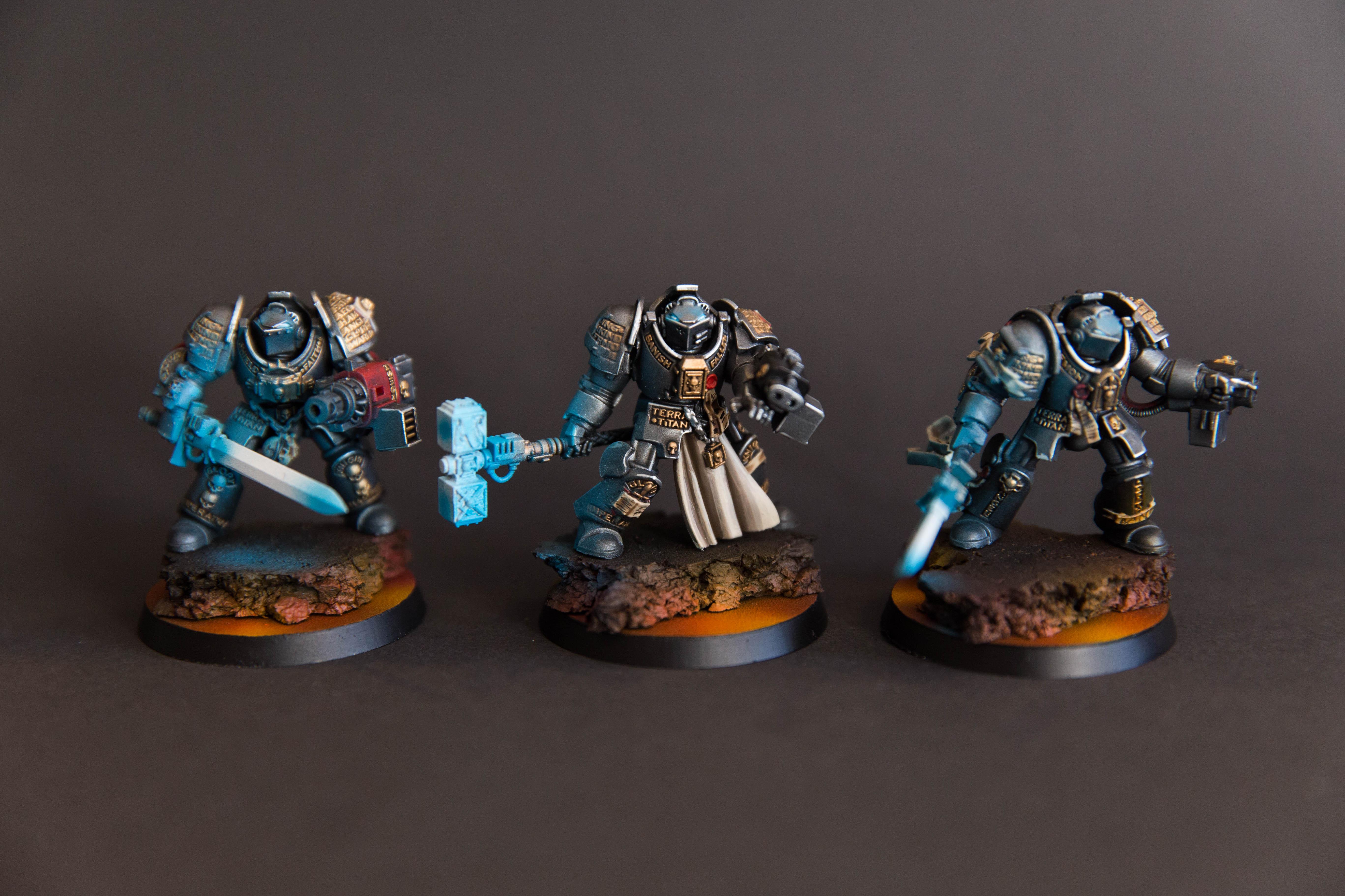 Grey, Grey Knights, Knights, Object Source Lighting, Space Marines, Terminator Armor, Warhammer 40,000