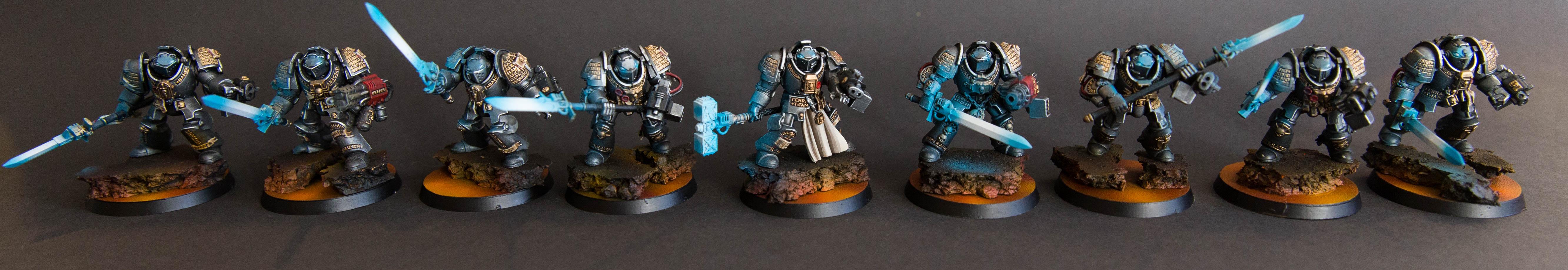 Grey, Grey Knights, Knights, Object Source Lighting, Space Marines, Terminator Armor, Warhammer 40,000