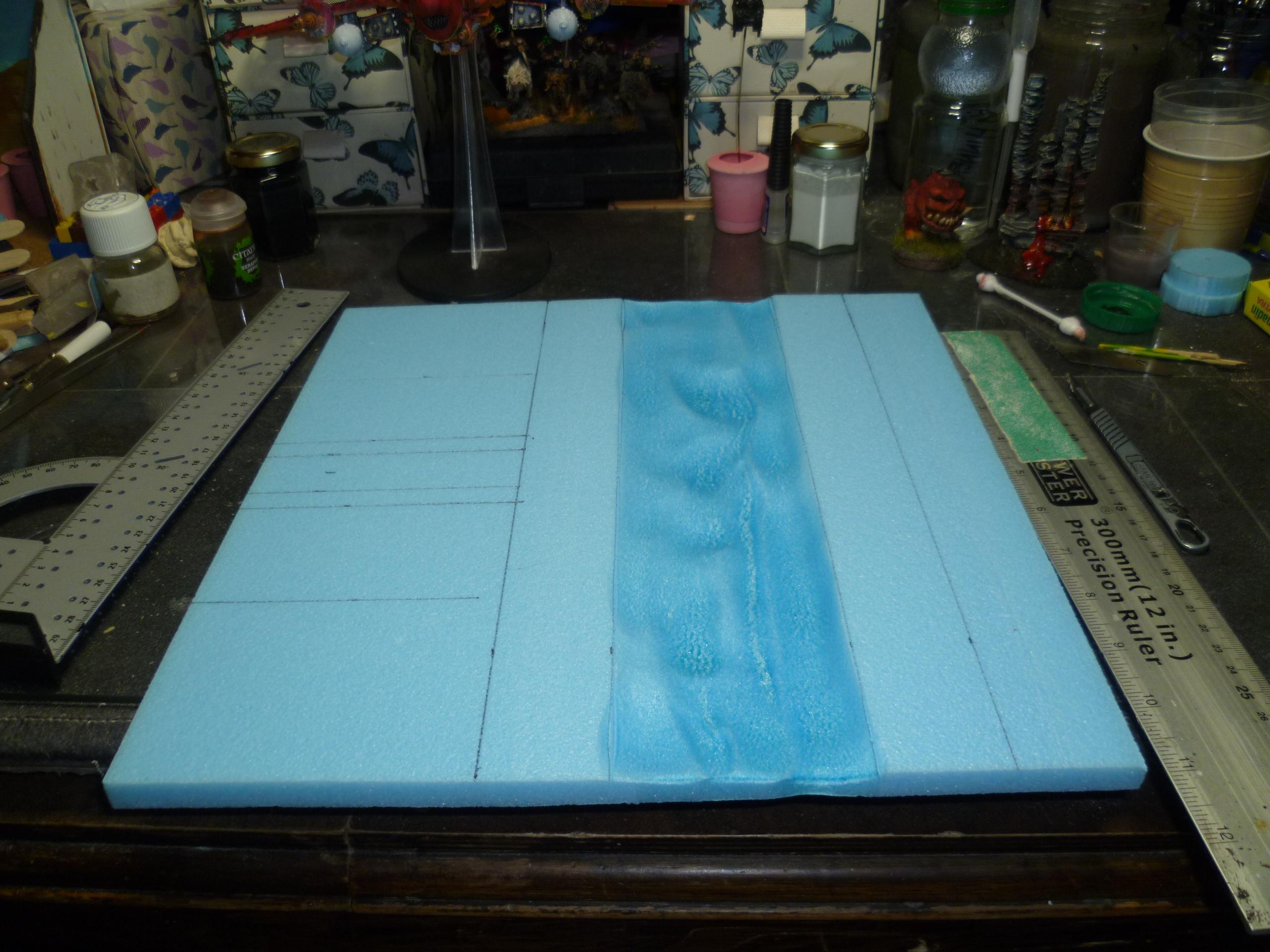 Modular drainage board