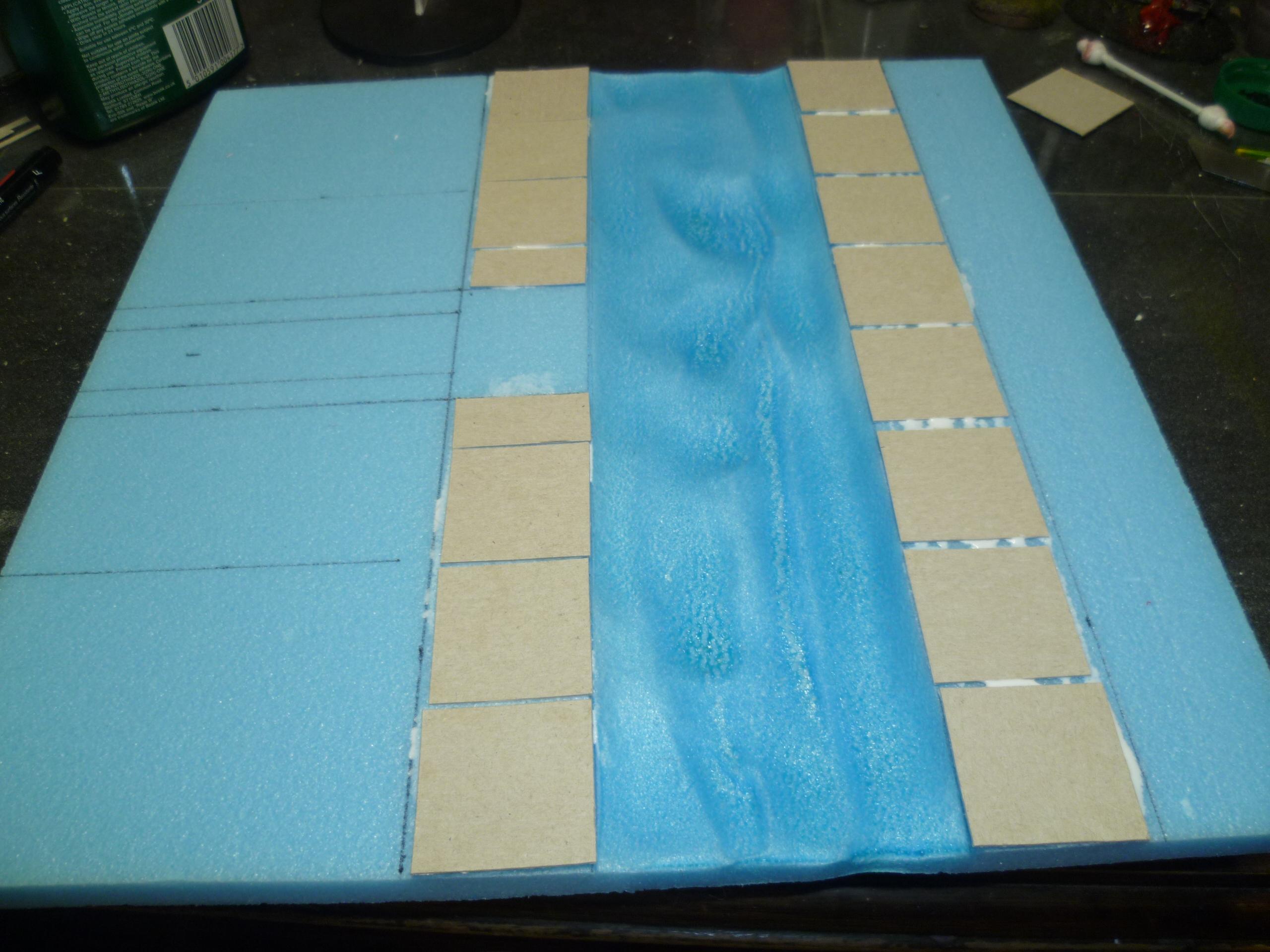 Modular drainage board