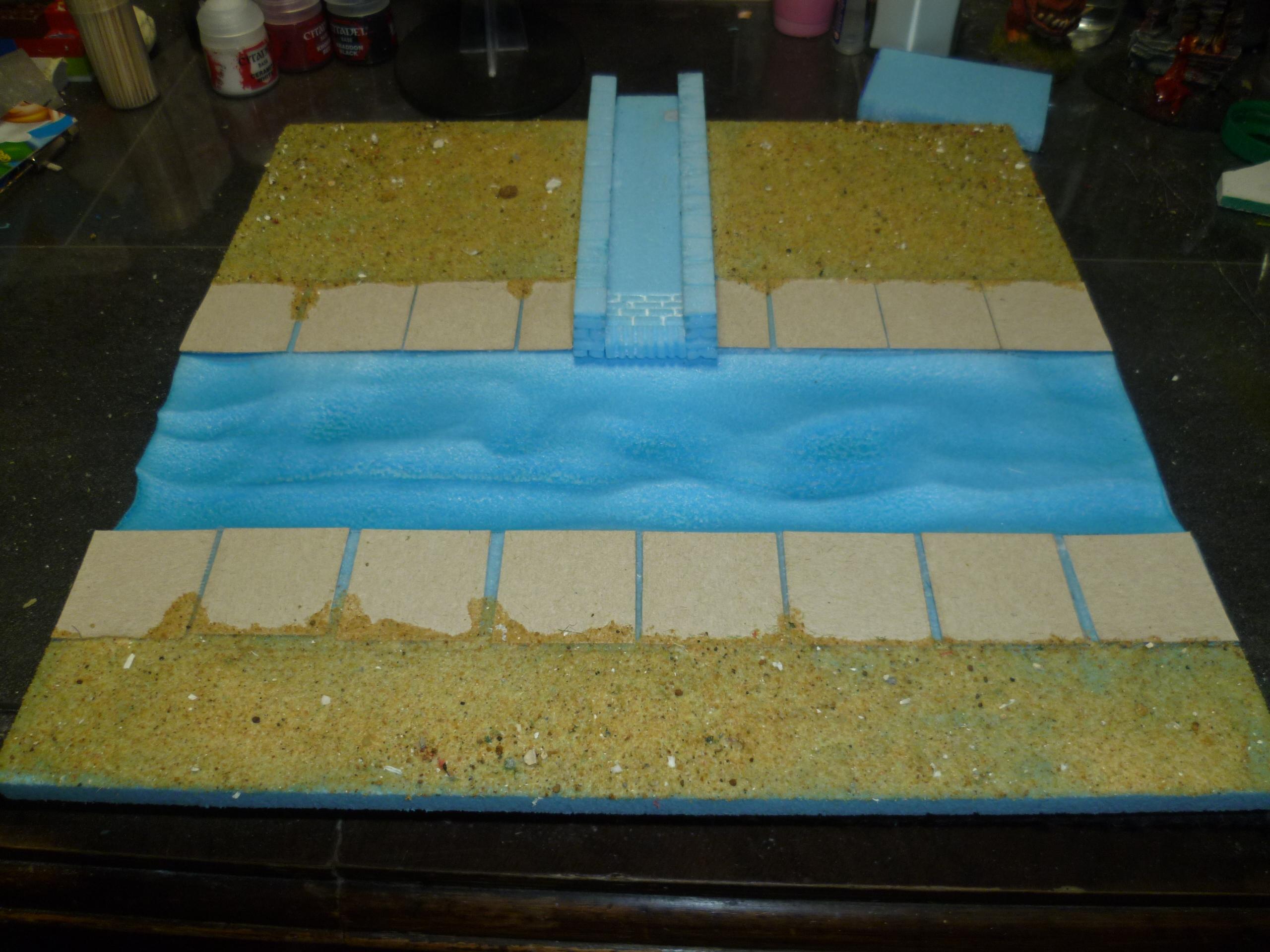 Modular drainage board