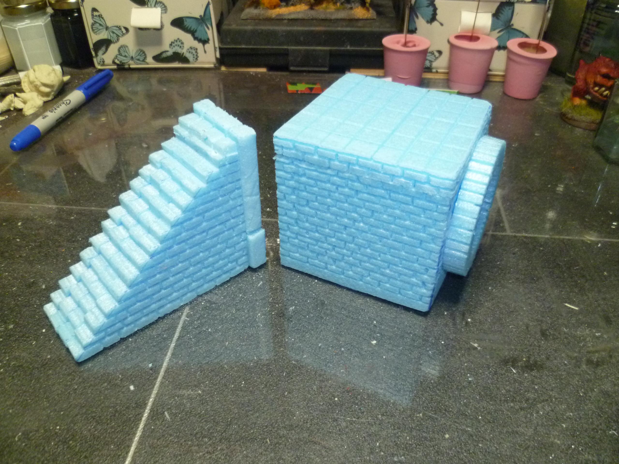 Modular drainage board