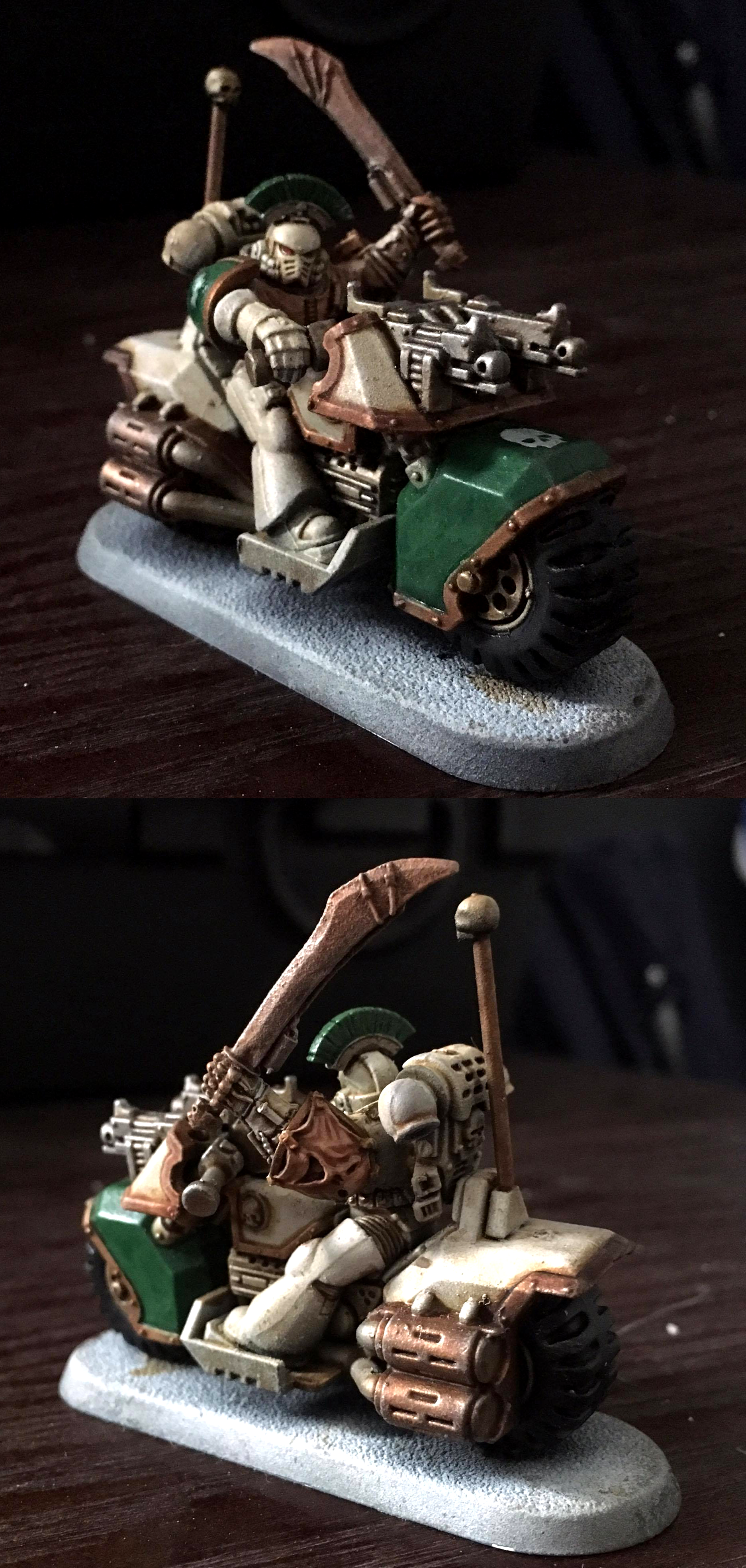 Death Guard Centurion Space Marine Bike Warhammer 30k