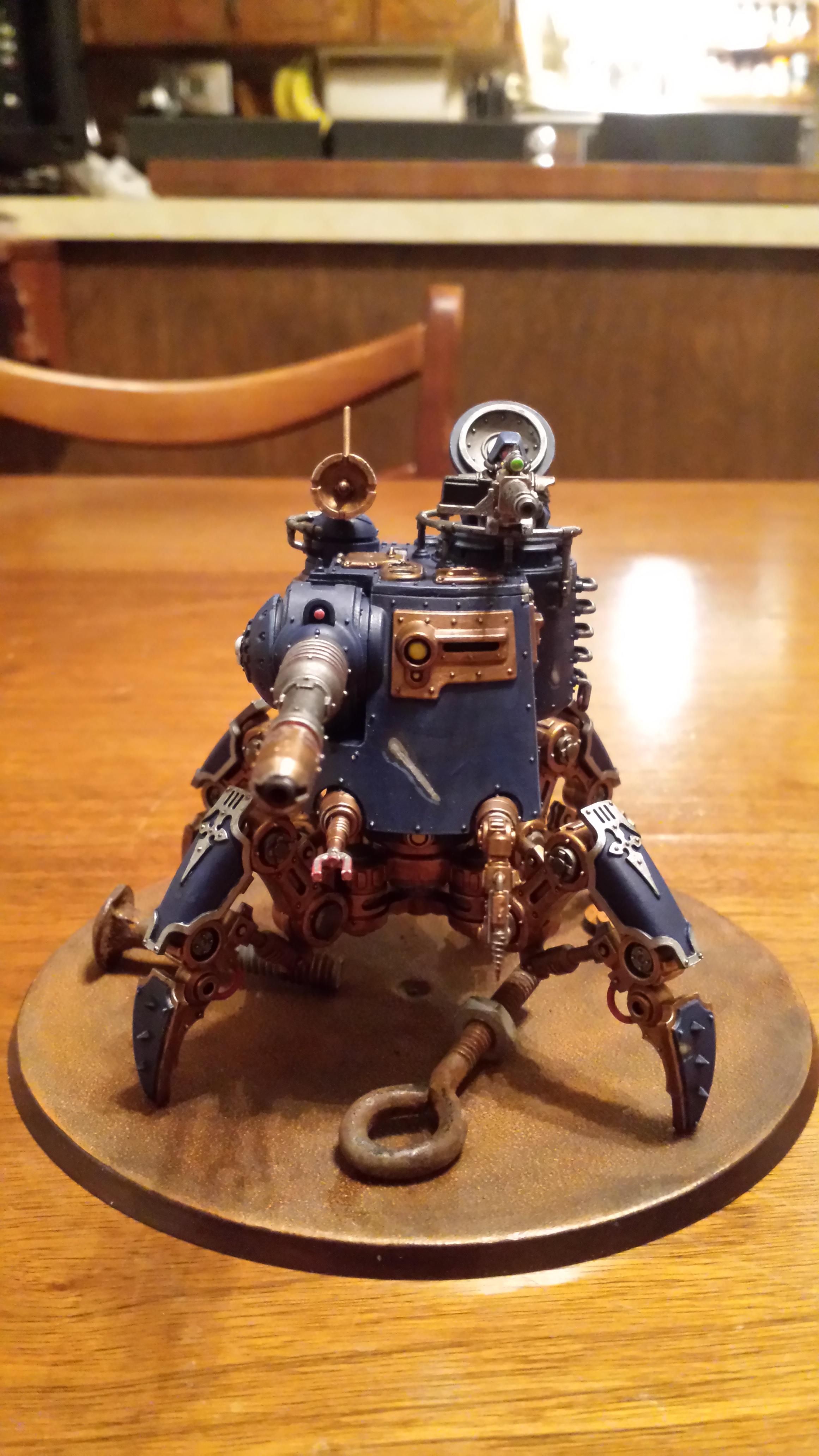 Blue, Konor, Onager Dunecrawler, Skitarii