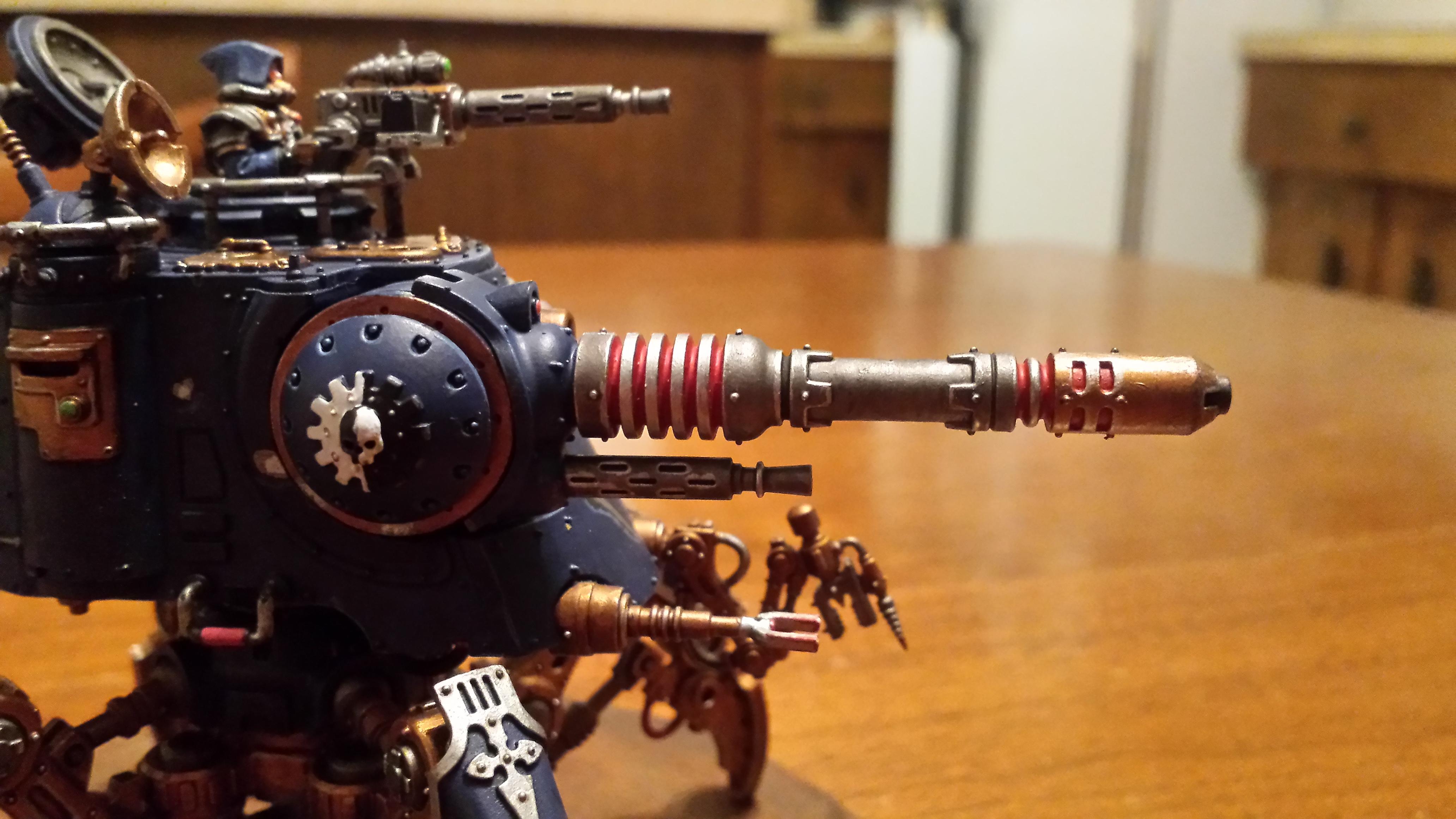 Blue, Konor, Neutron Laser, Onager Dunecrawler, Skitarii