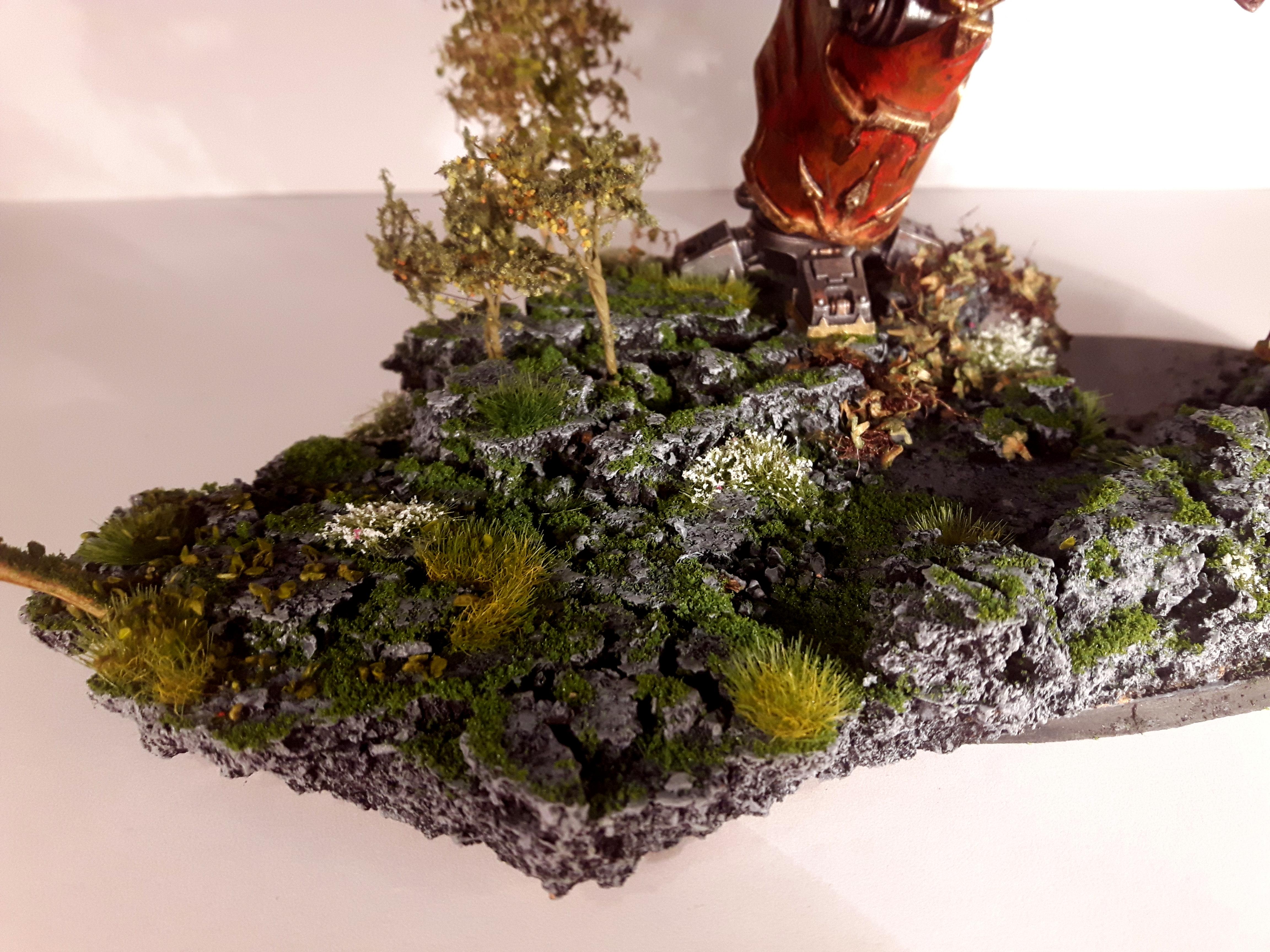 Chaos, Conversion, Imperial Knight, Khorne, Terrain