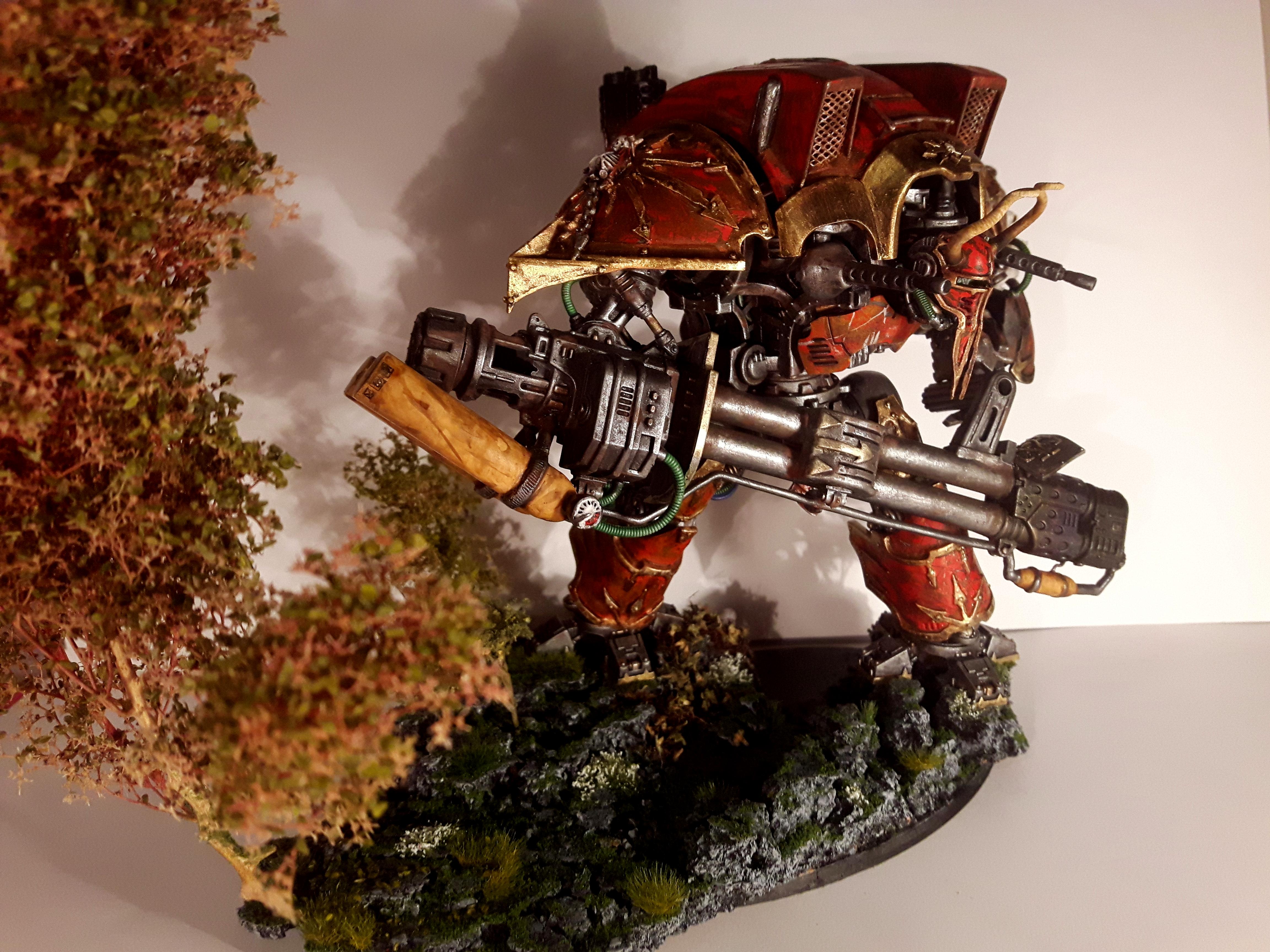 Chaos, Conversion, Imperial Knight, Khorne, Terrain