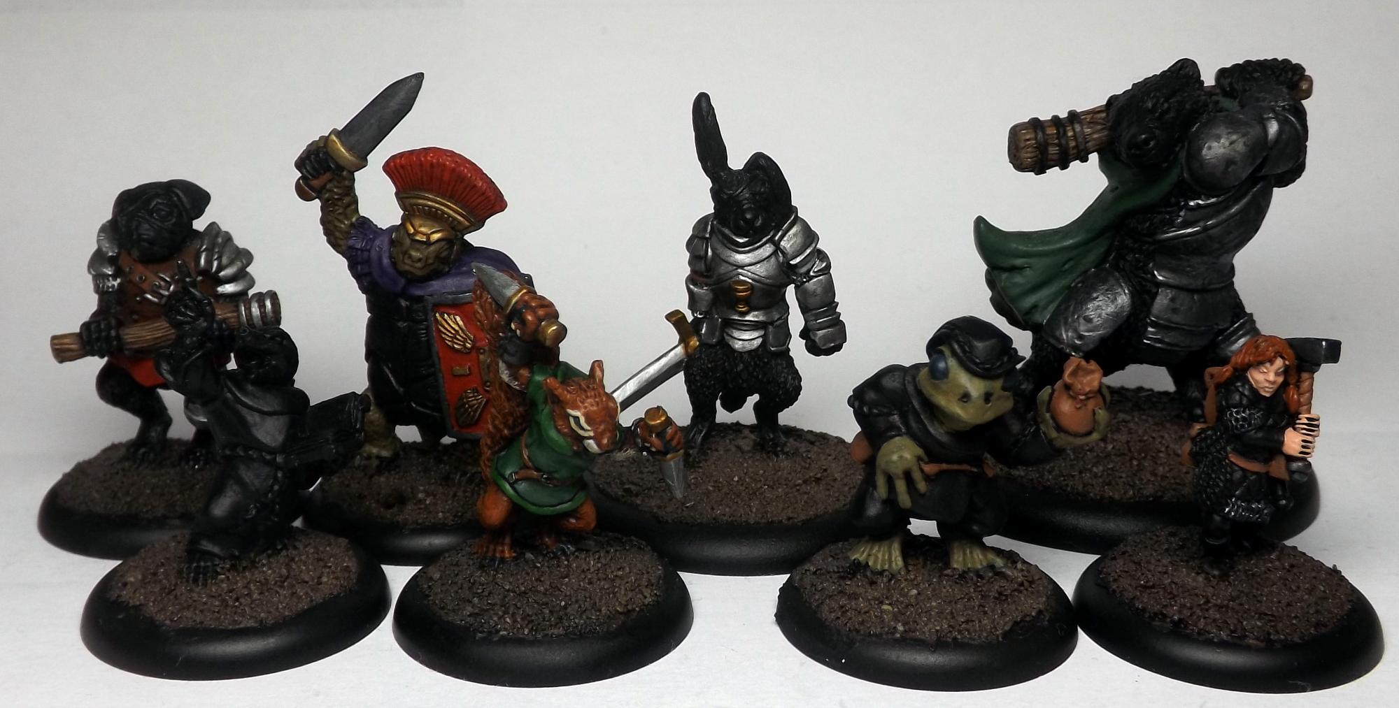 WIP Oathsworn figures