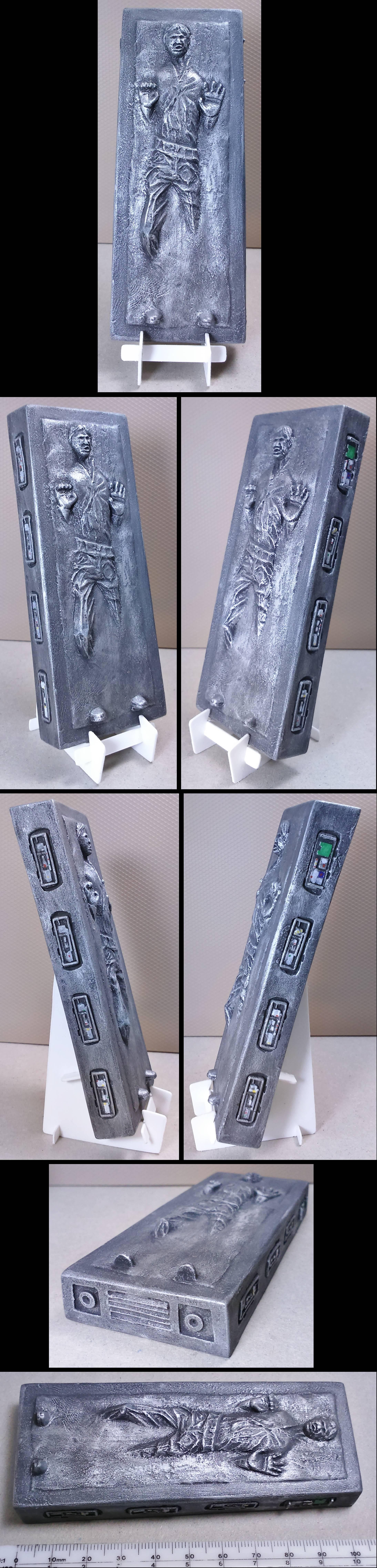 1:20th scale Han Solo in Carbonite