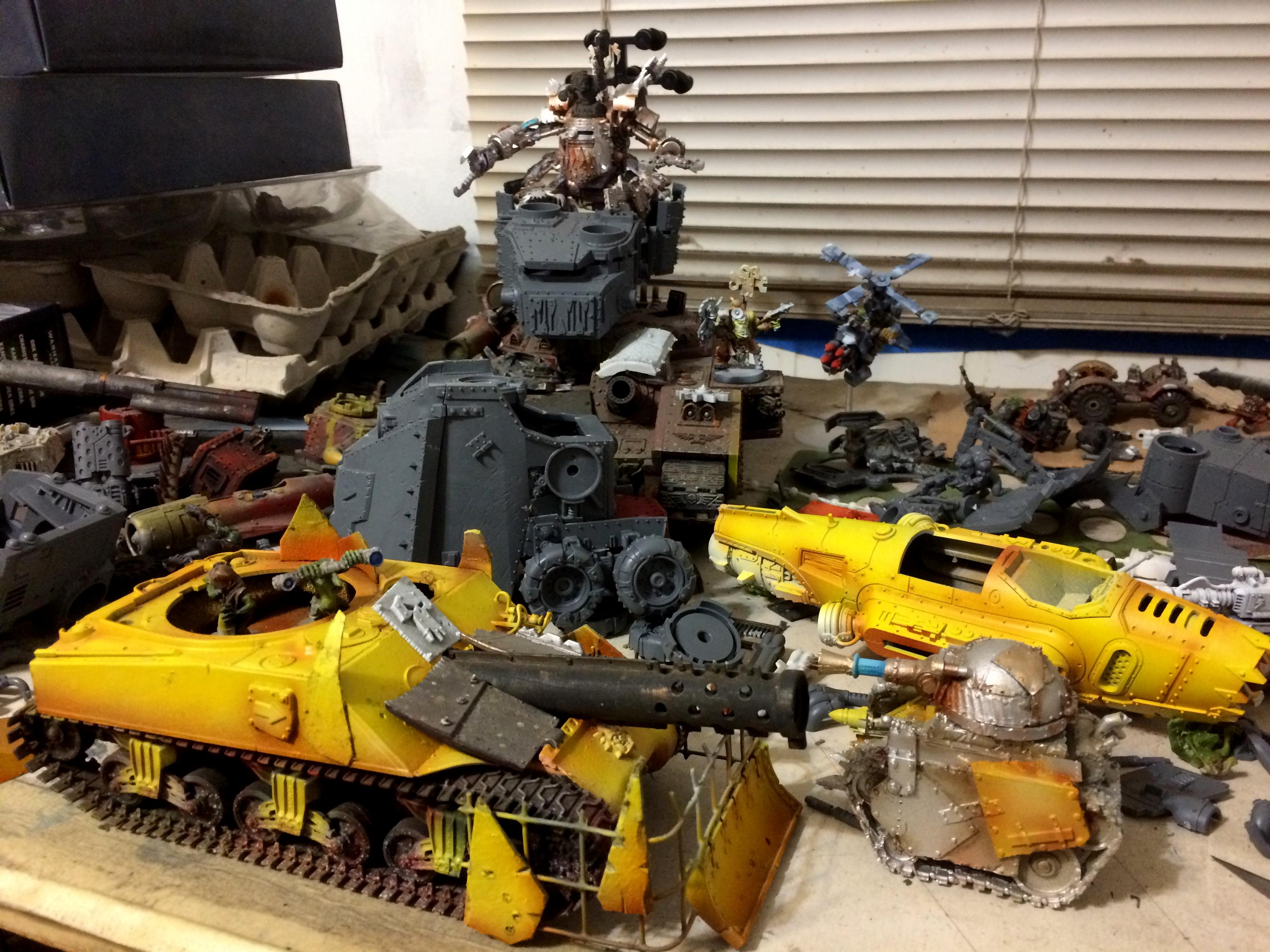 Custom Stompa, Kit Bash, Orks, Warhammer 40,000