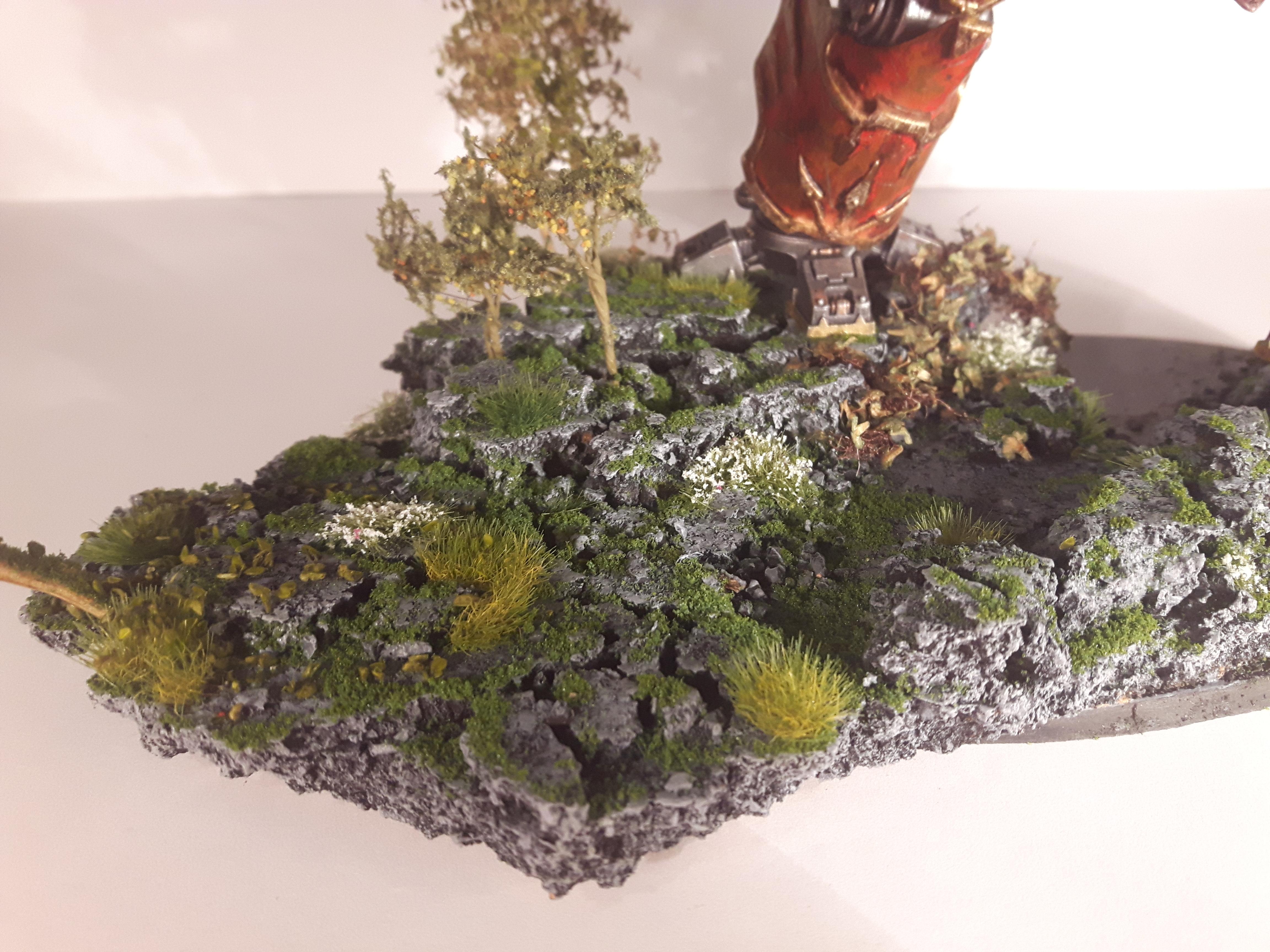 Base detail (stillwater will be added, here in the shadows)