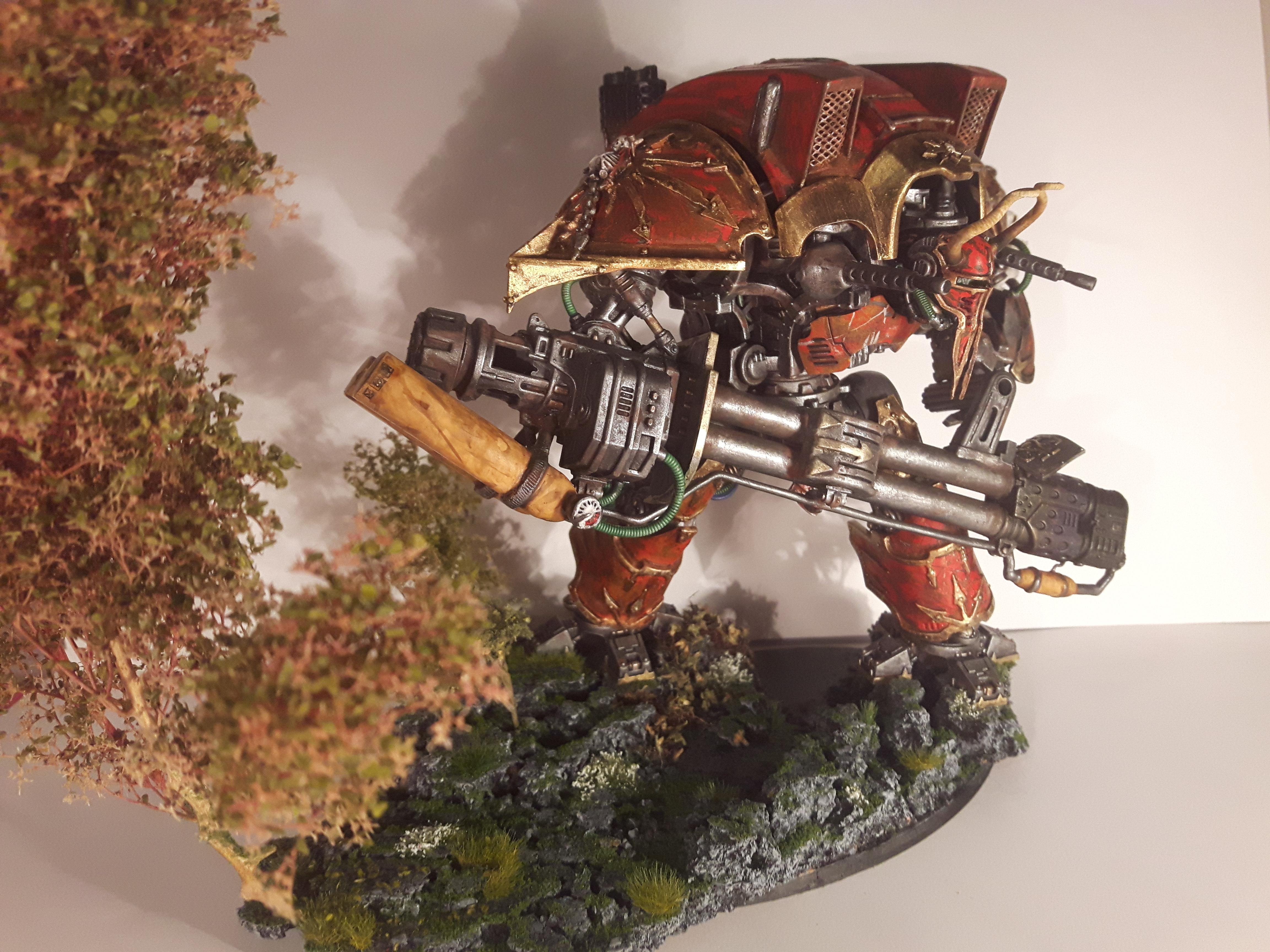 Imperial knight of Khorne right