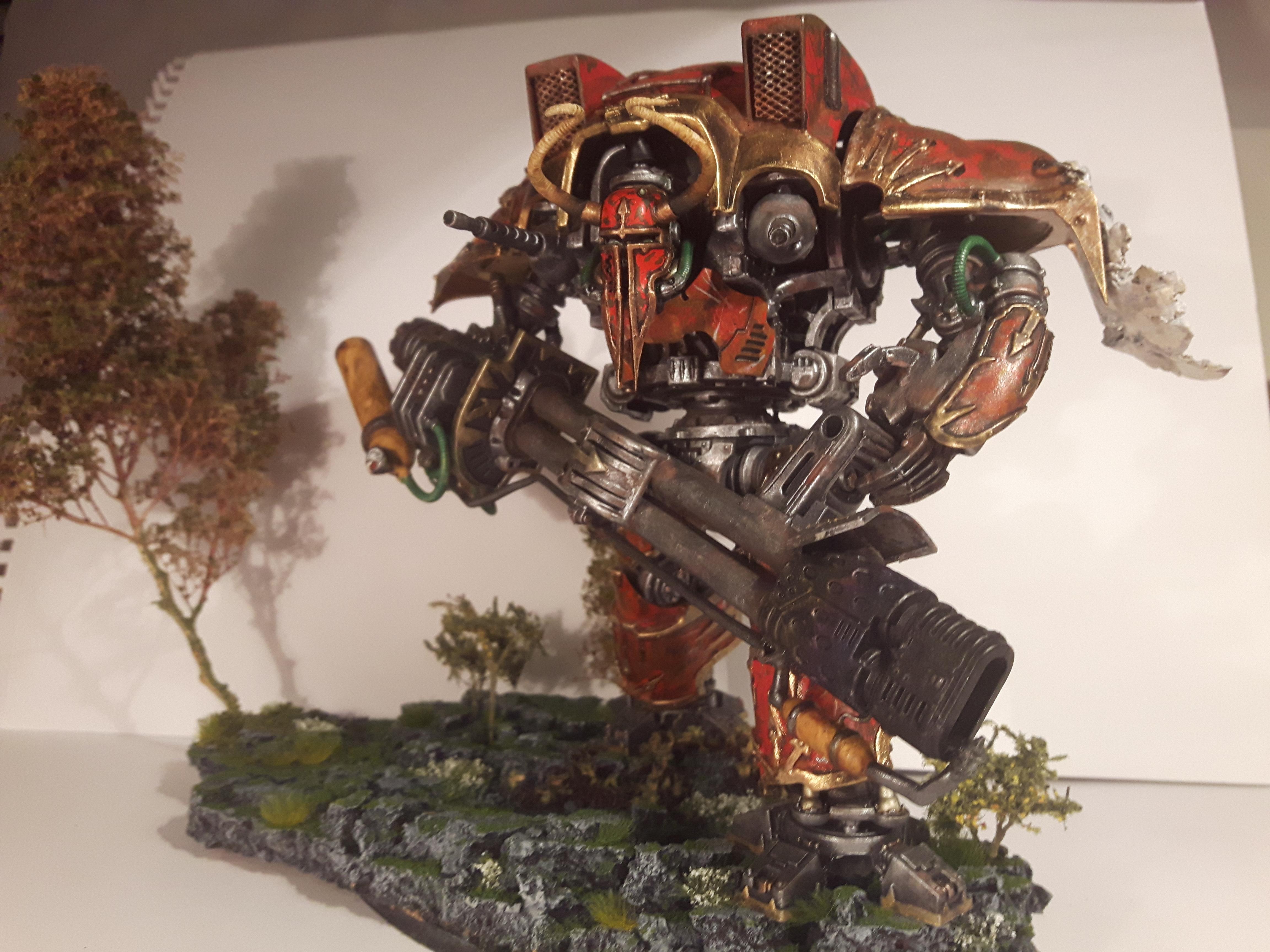 Imperial knight of Khorne left