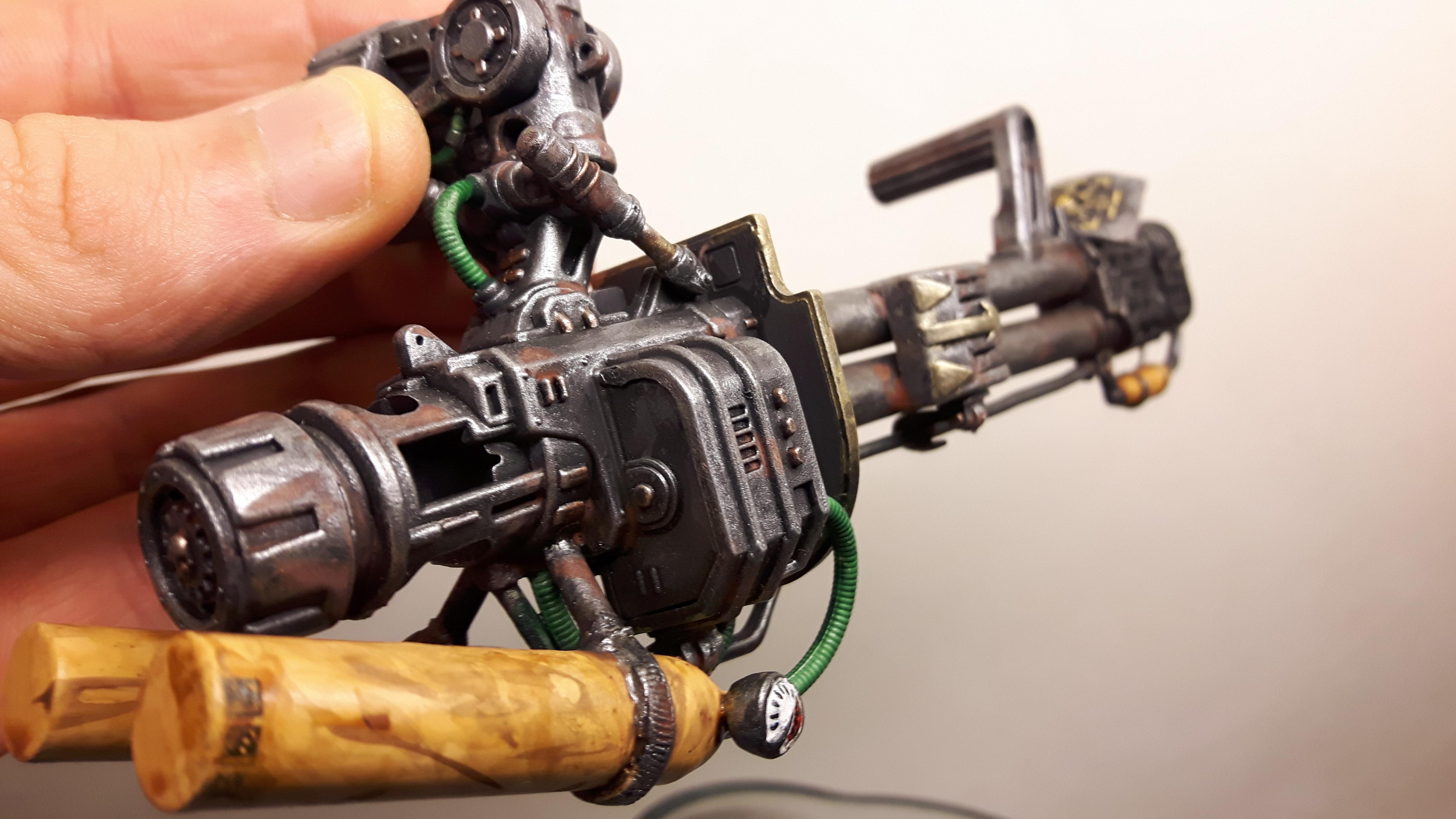 Detail flamethrower 
