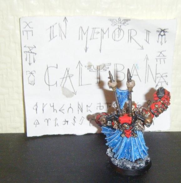 Power Fist, Khorne champion back