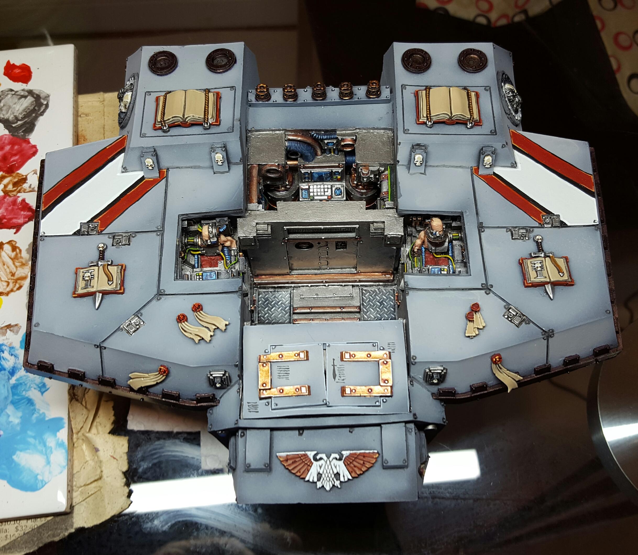 Warhound Carapace WIP 5