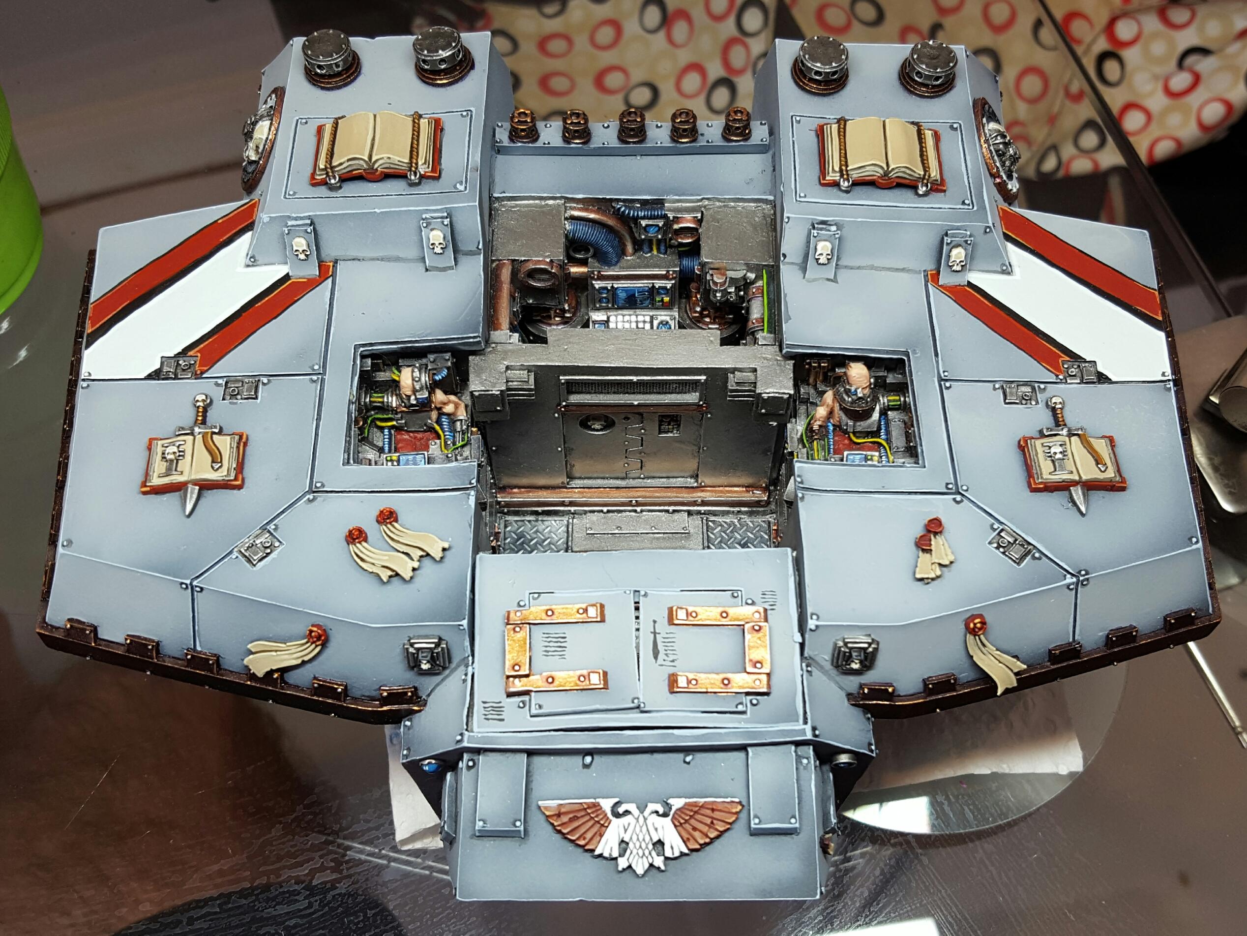 Warhound Carapace WIP 6