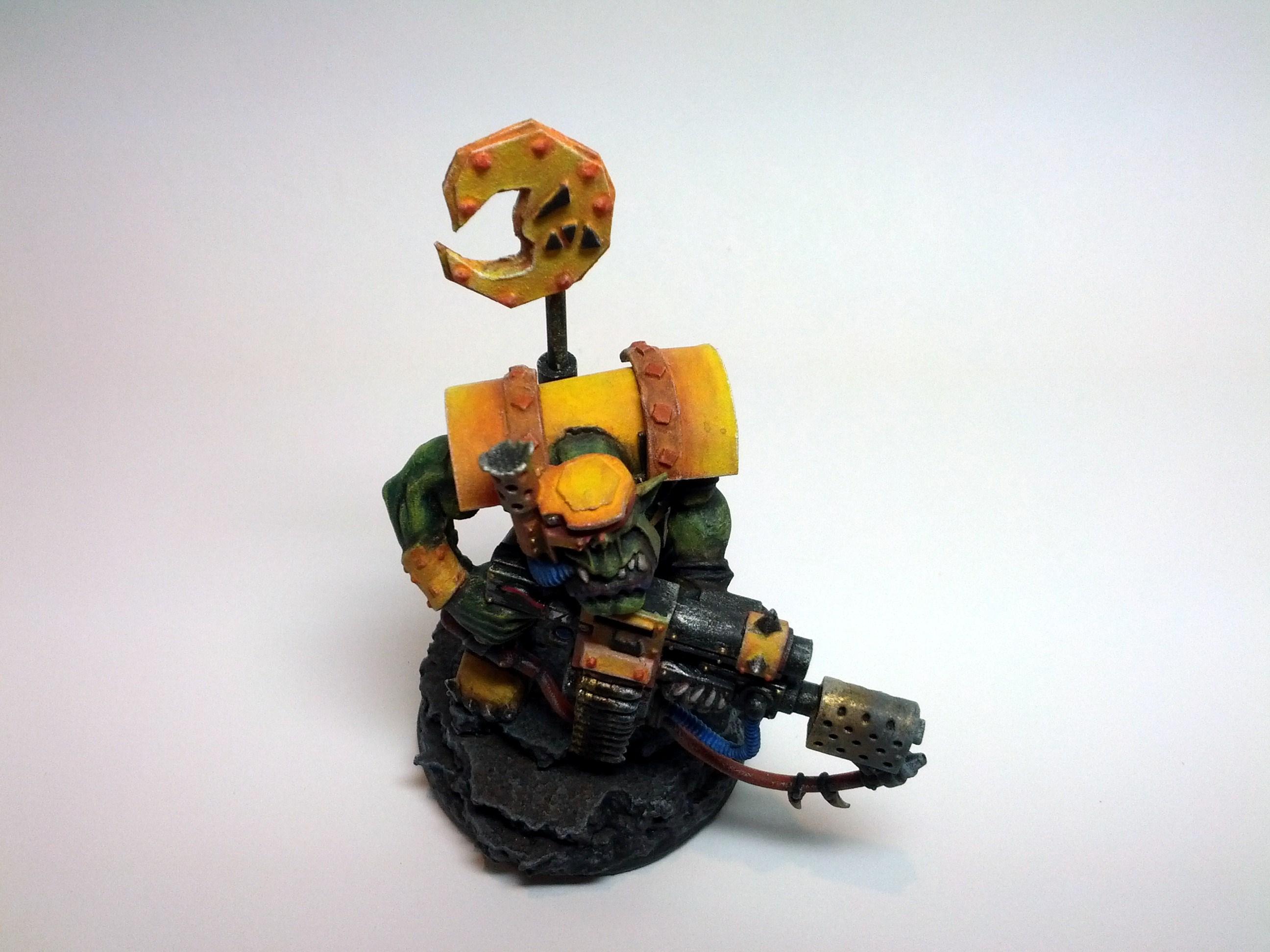 Bad Moons, Conversion, Custom, Kombi, Nob, Orks, Skorcha