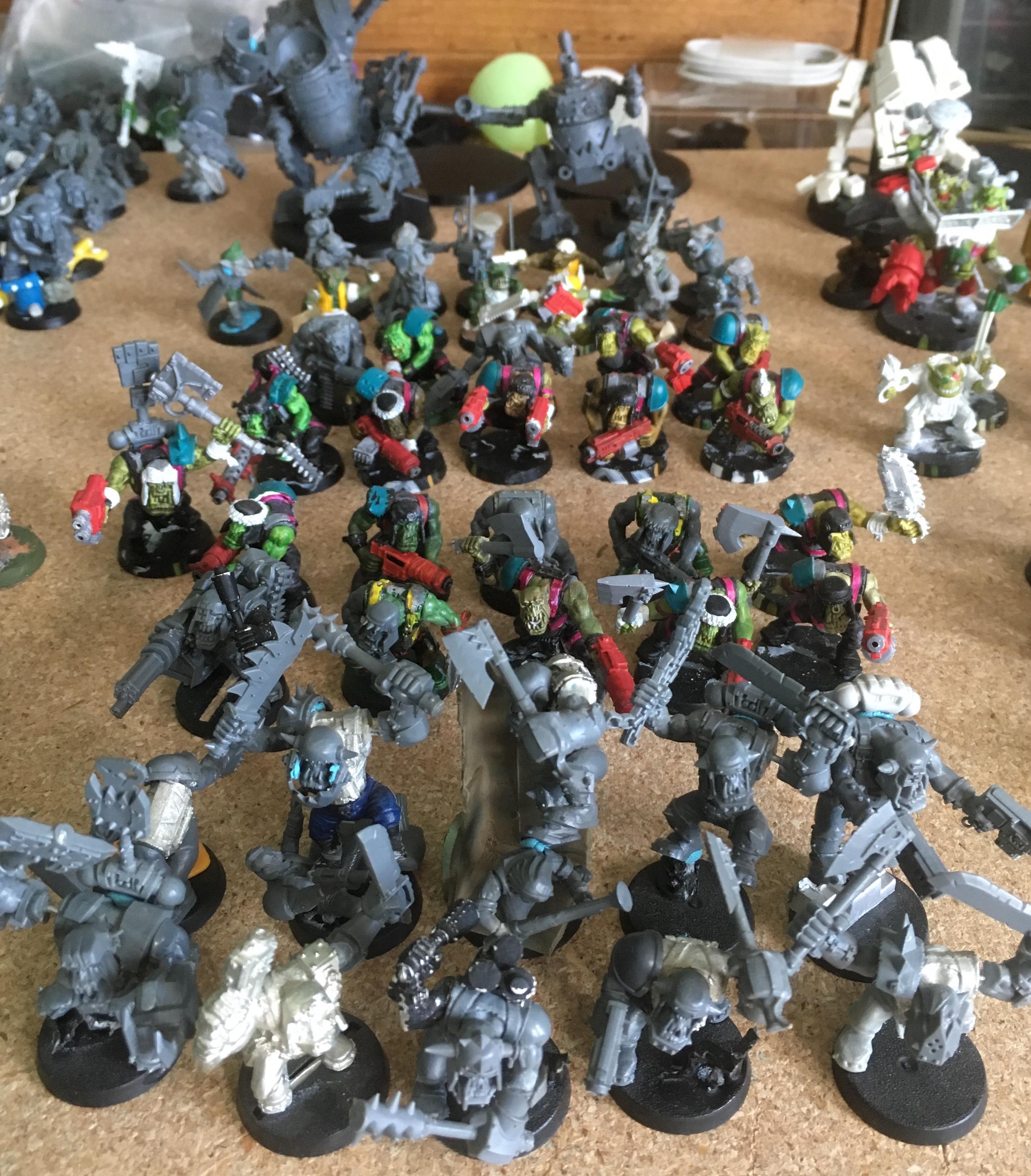 'ard Boyz, Shoota Boyz, Some Grots and Walkers