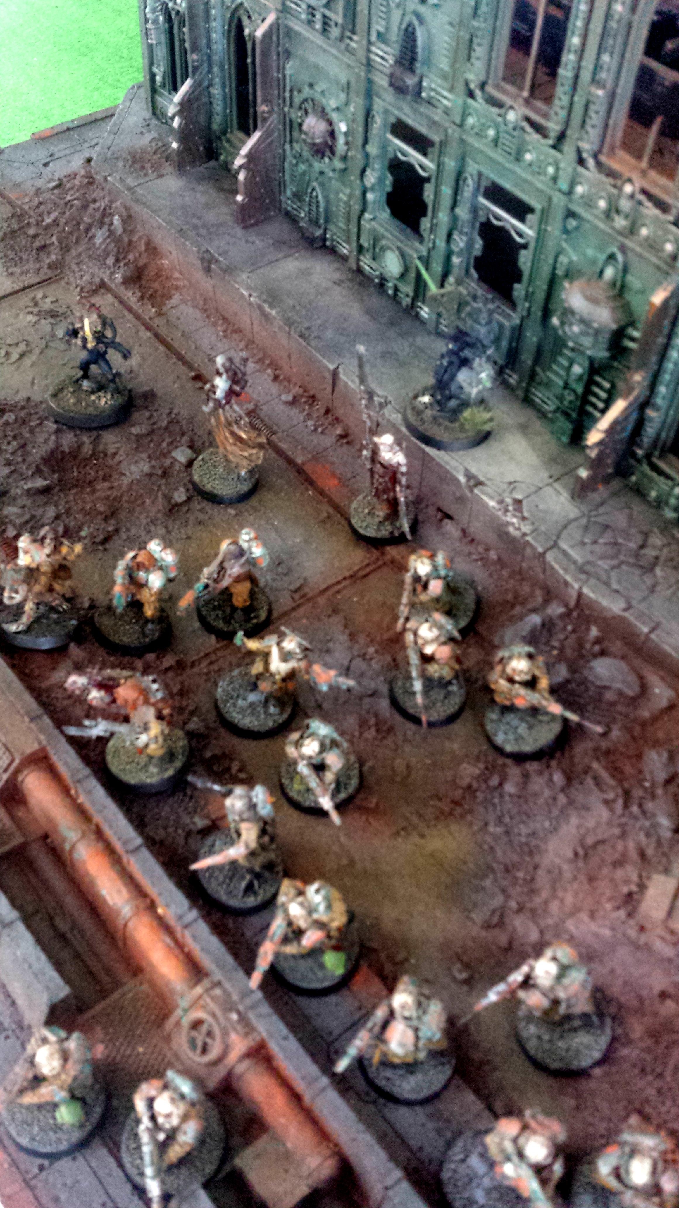 Apostles Of Contagion, Assassins, Chaos, Cities Of Death, Diorama, Forge World, Forgeworld City, Forgeworld Industrial Sector, Kill Team Terrain, Nurgle, Renegades, Terrain, Warhammer 40,000