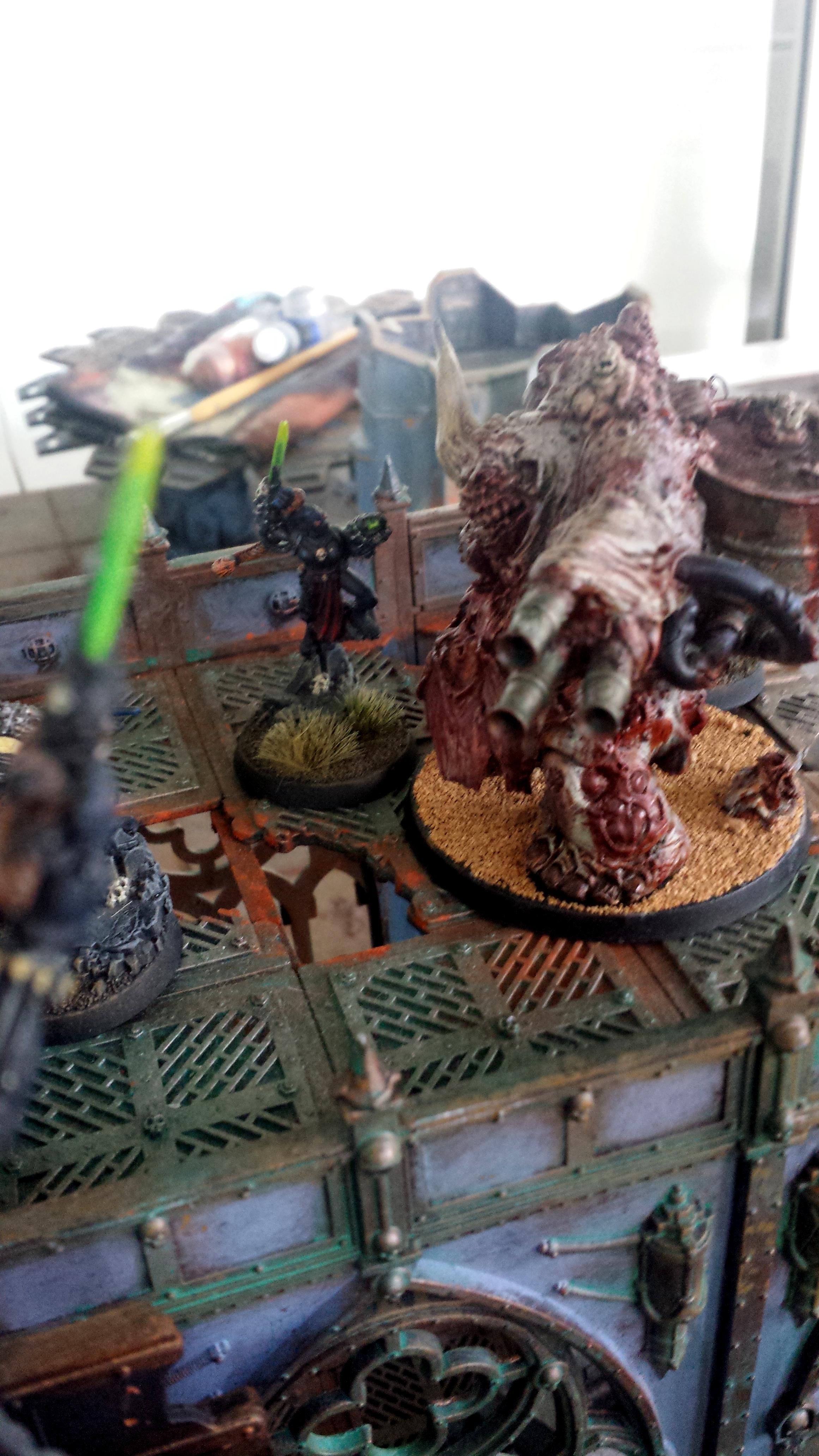 Apostles Of Contagion, Assassins, Chaos, Cities Of Death, Diorama, Forge World, Forgeworld City, Forgeworld Industrial Sector, Kill Team Terrain, Nurgle, Renegades, Terrain, Warhammer 40,000