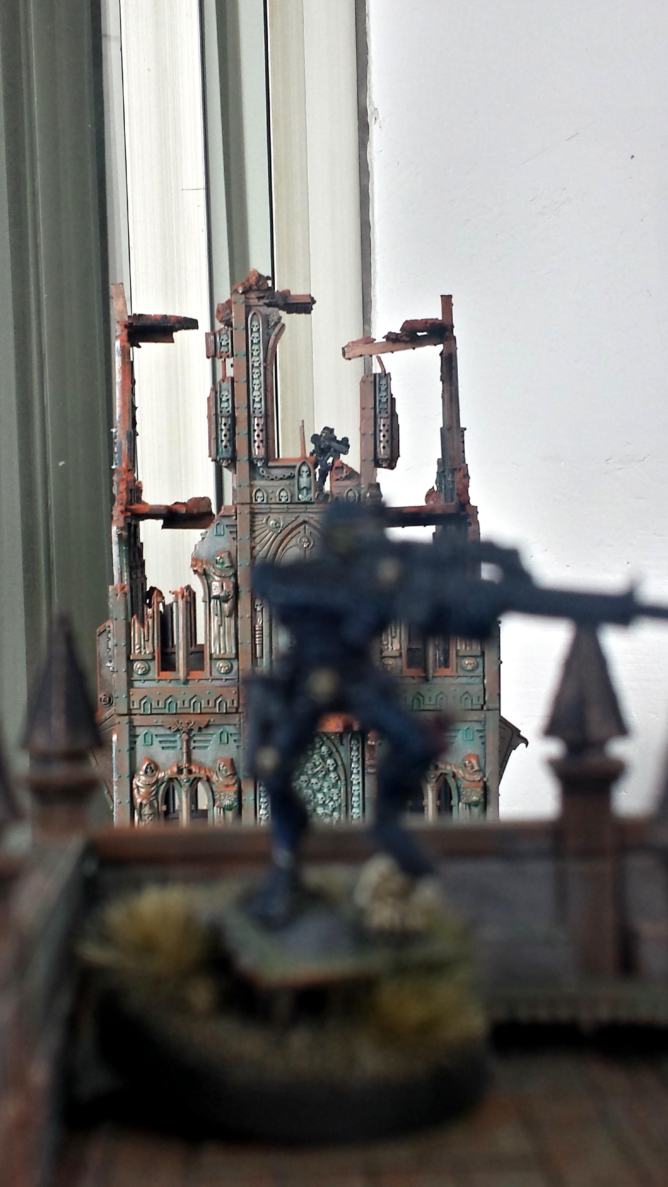 Apostles Of Contagion, Assassins, Chaos, Cities Of Death, Diorama, Forge World, Forgeworld City, Forgeworld Industrial Sector, Kill Team Terrain, Nurgle, Renegades, Terrain, Warhammer 40,000