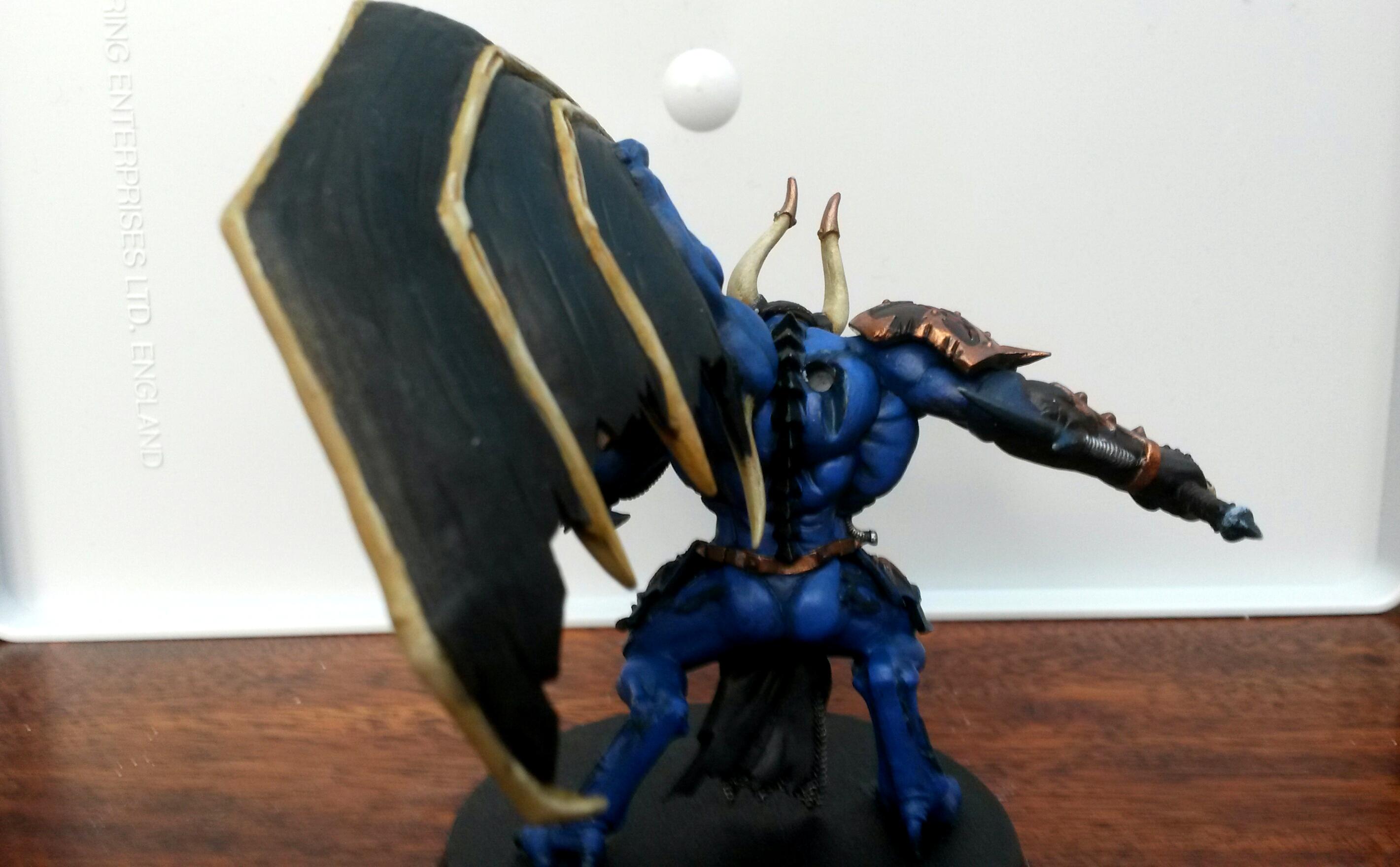 WIP The scourged Daemon prince back w/ 1 wing
