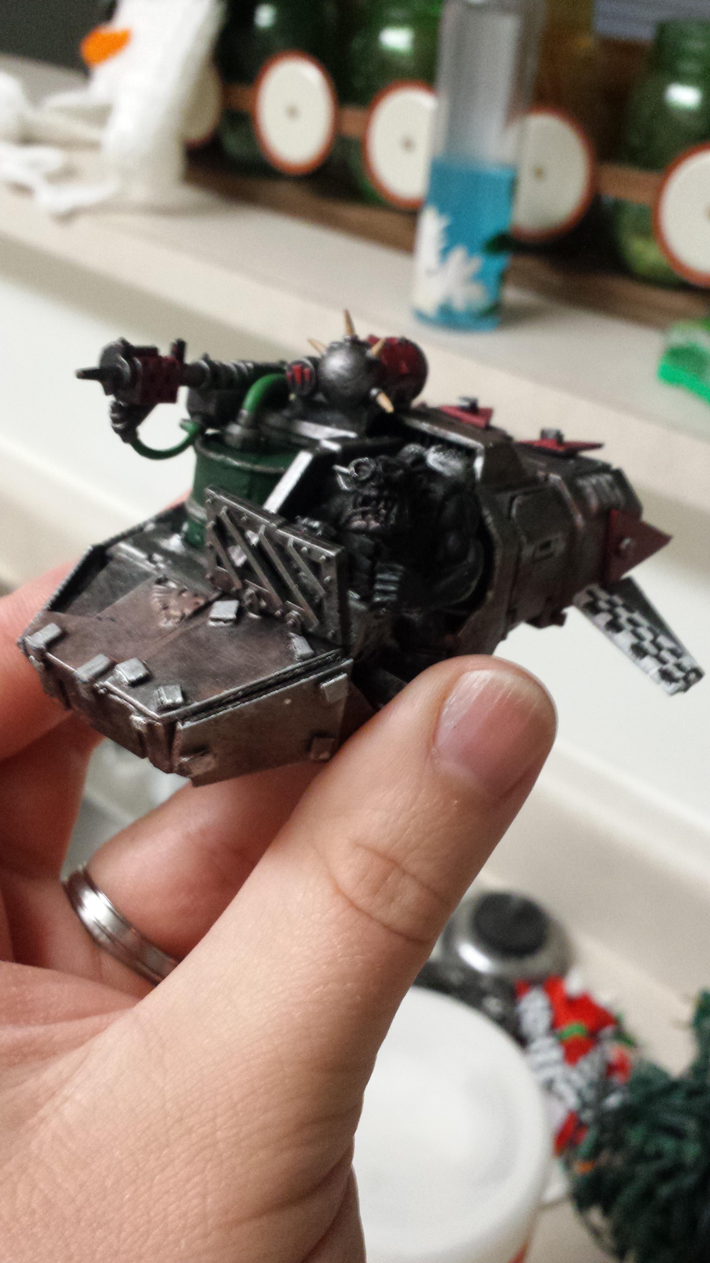 Just have to paint the driver. Changed the head. The goggles fit better IMO