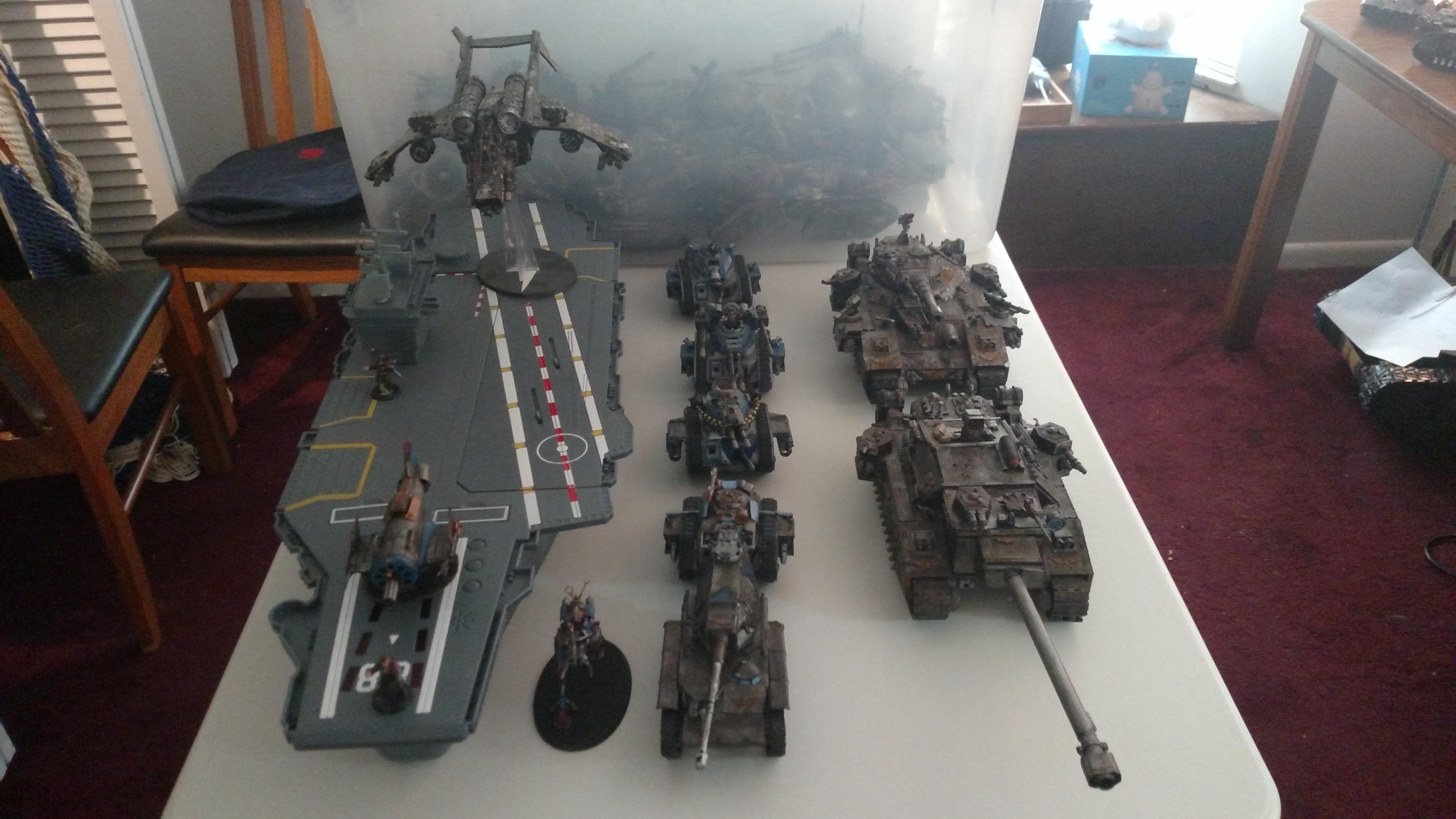 Aircraft carrier, scale 