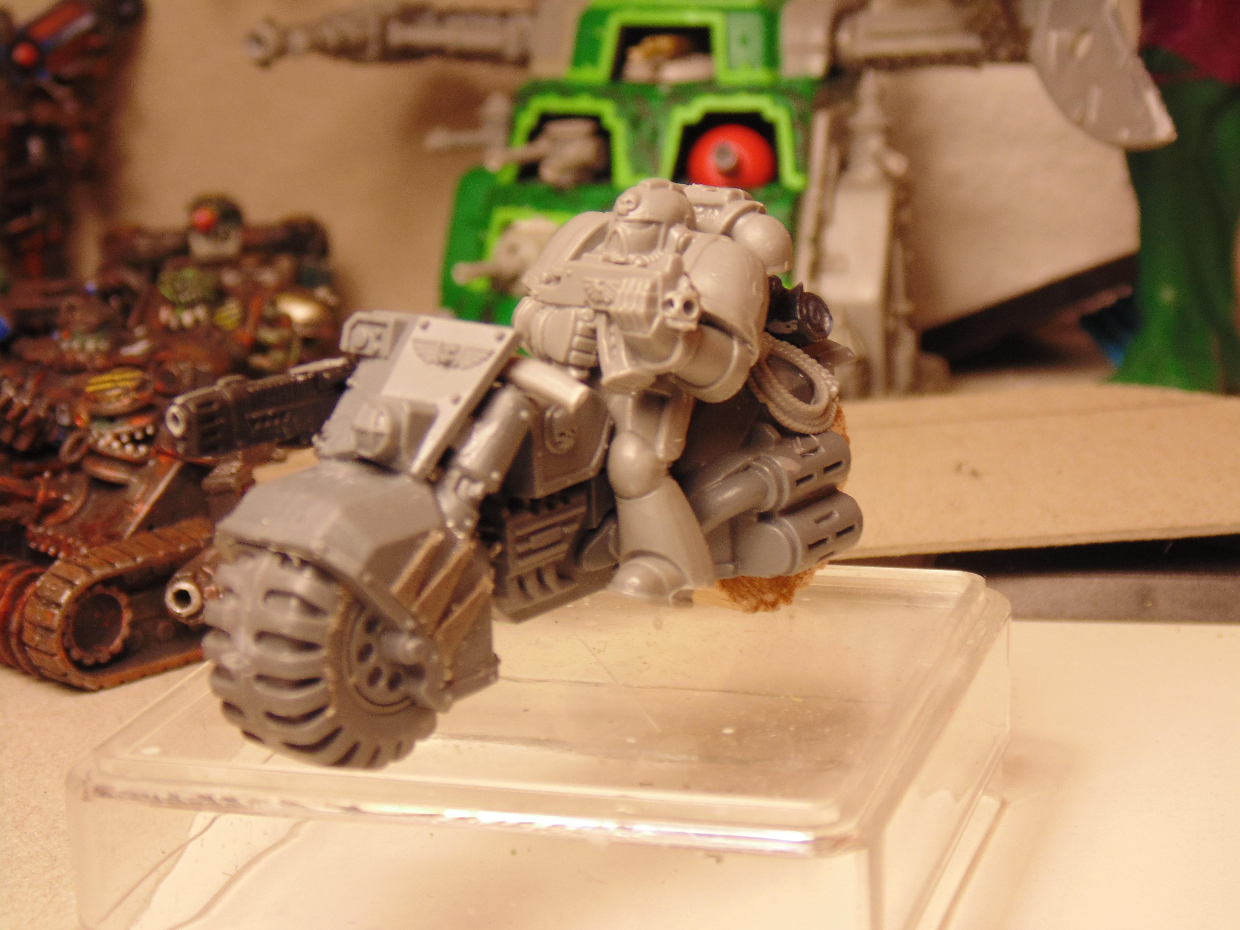 Army, Attack, Big, Bike, Blood, Chaplain, Conversion, Dreadnought, Epistolarii, Huge, Old, Painting, Scars, School, Test, Trike, Trikes, White, Work In Progress, Ws