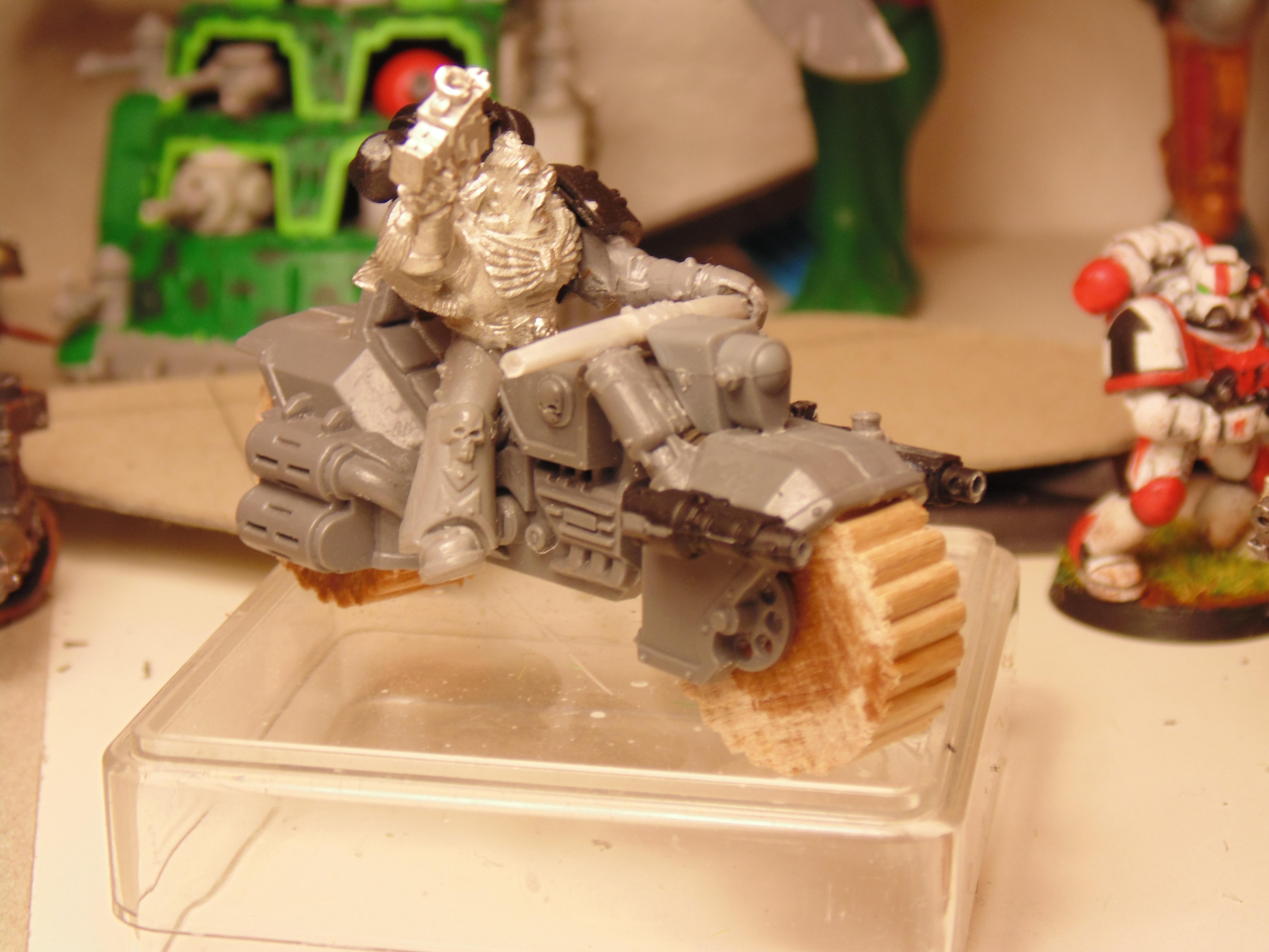 Army, Attack, Big, Bike, Blood, Chaplain, Conversion, Dreadnought, Epistolarii, Huge, Old, Painting, Scars, School, Test, Trike, Trikes, White, Work In Progress, Ws