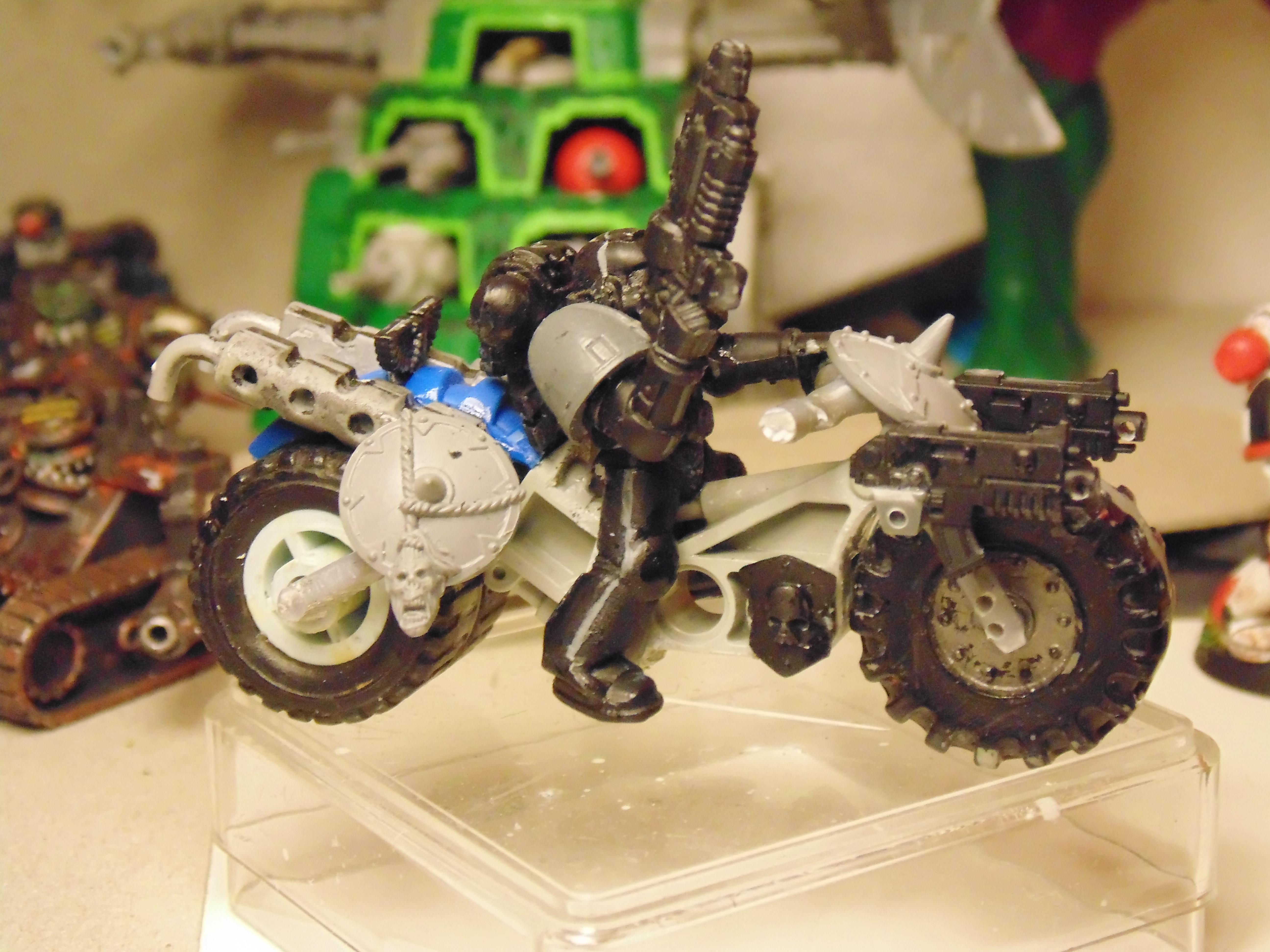 Army, Attack, Big, Bike, Blood, Chaplain, Conversion, Dreadnought, Epistolarii, Huge, Old, Painting, Scars, School, Test, Trike, Trikes, White, Work In Progress, Ws