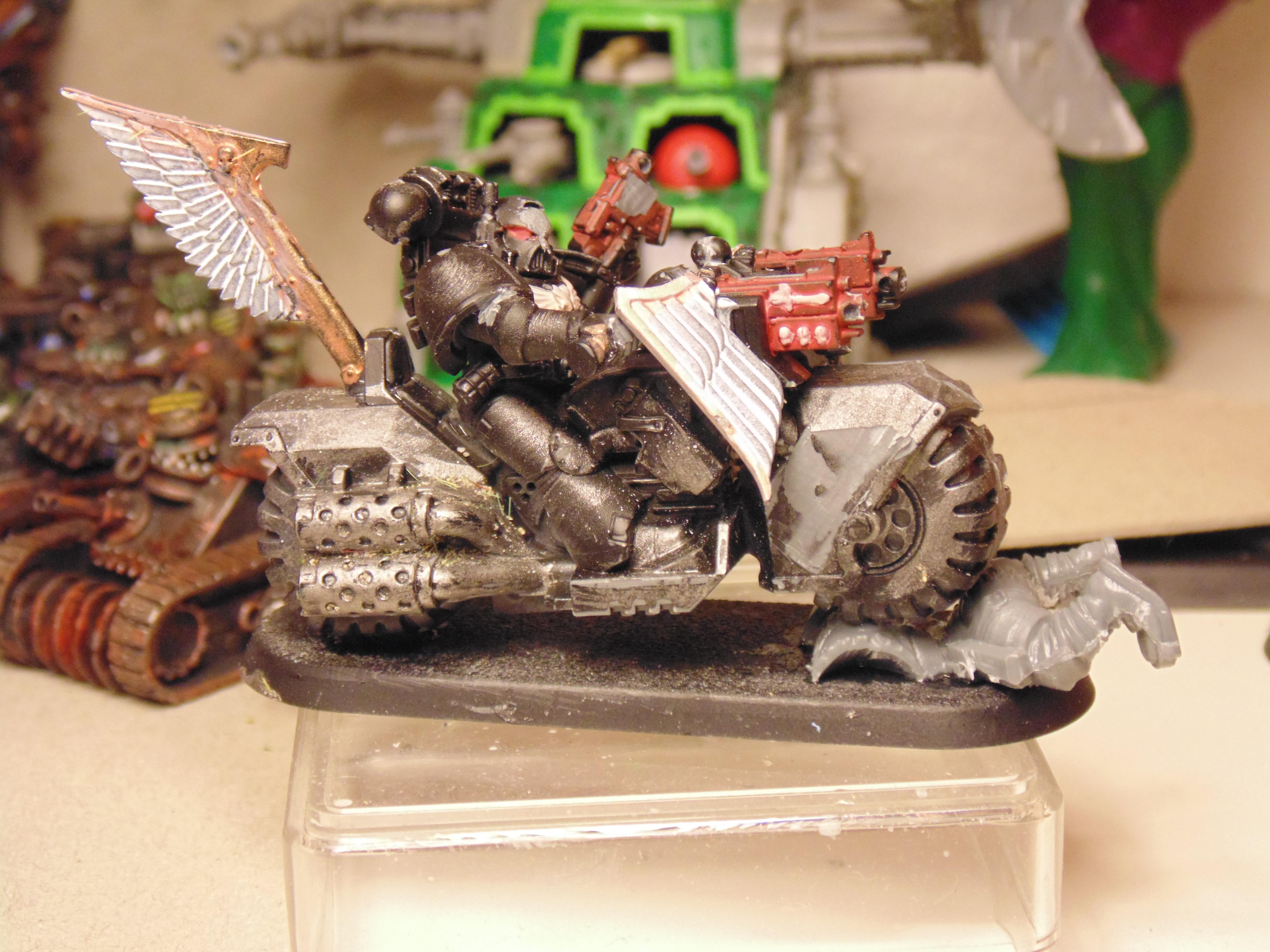 Army, Attack, Big, Bike, Blood, Chaplain, Conversion, Dreadnought, Epistolarii, Huge, Old, Painting, Scars, School, Test, Trike, Trikes, White, Work In Progress, Ws
