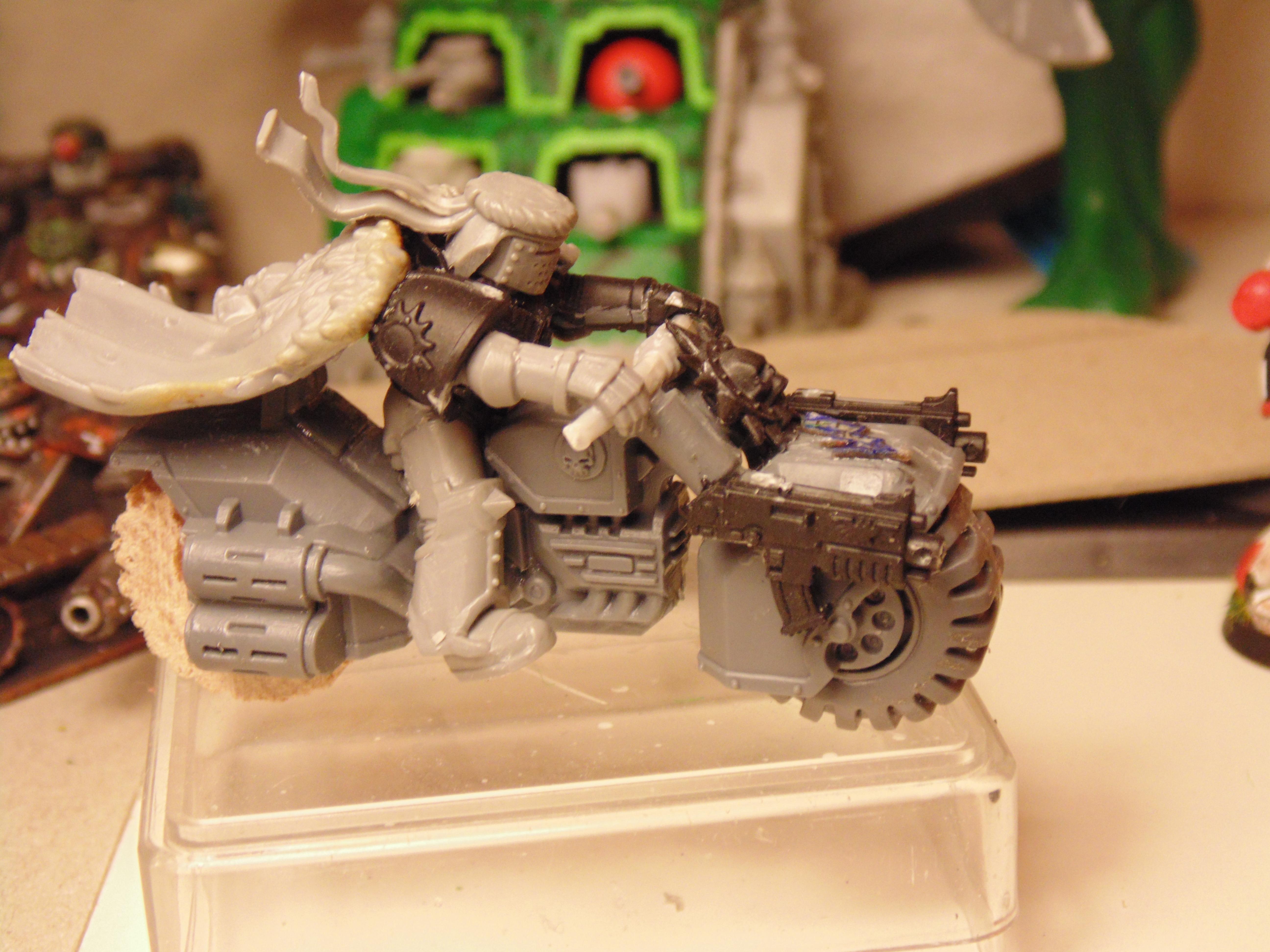Army, Attack, Big, Bike, Blood, Chaplain, Conversion, Dreadnought, Epistolarii, Huge, Old, Painting, Scars, School, Test, Trike, Trikes, White, Work In Progress, Ws