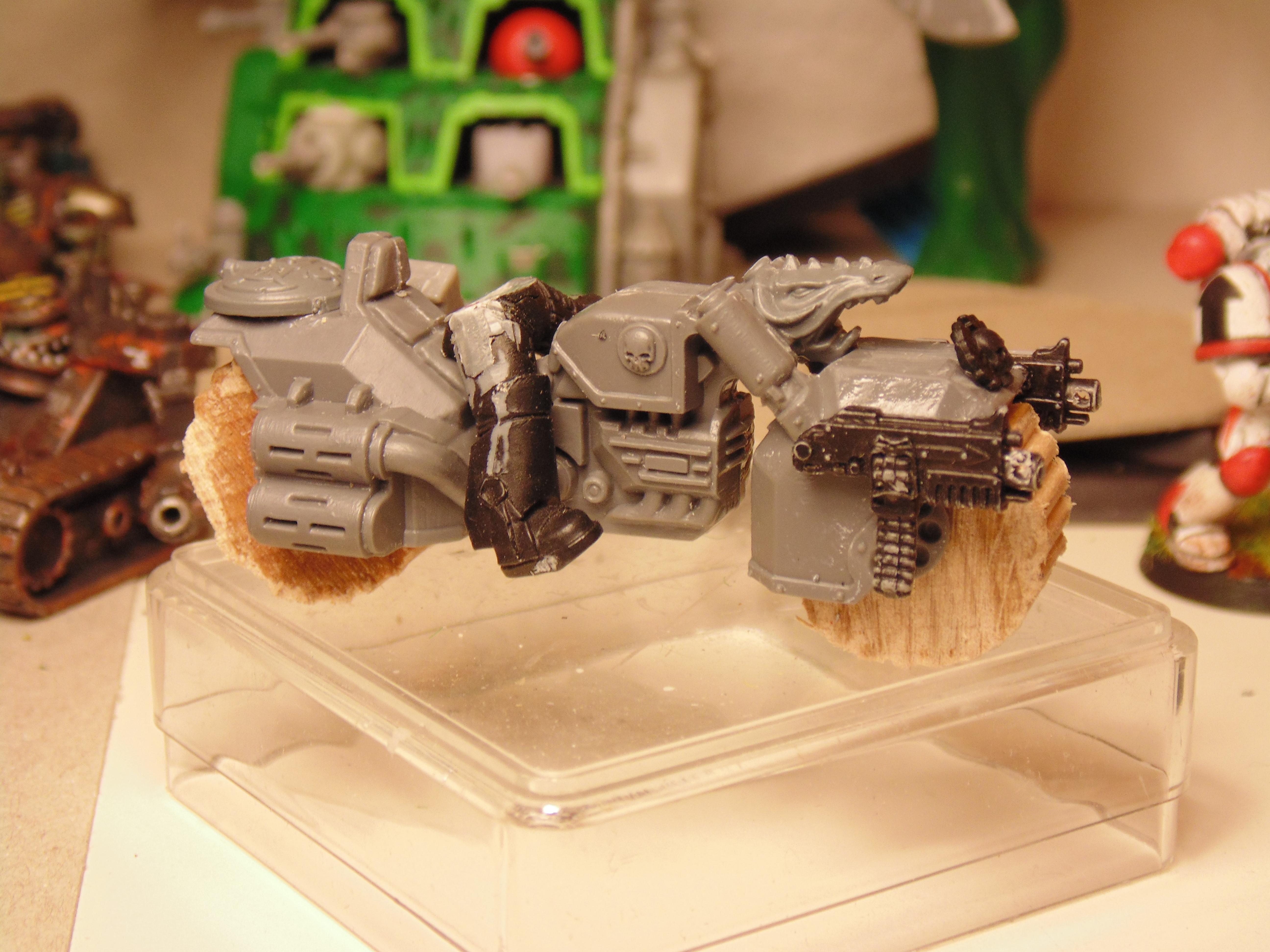 Army, Attack, Big, Bike, Blood, Chaplain, Conversion, Dreadnought, Epistolarii, Huge, Old, Painting, Scars, School, Test, Trike, Trikes, White, Work In Progress, Ws