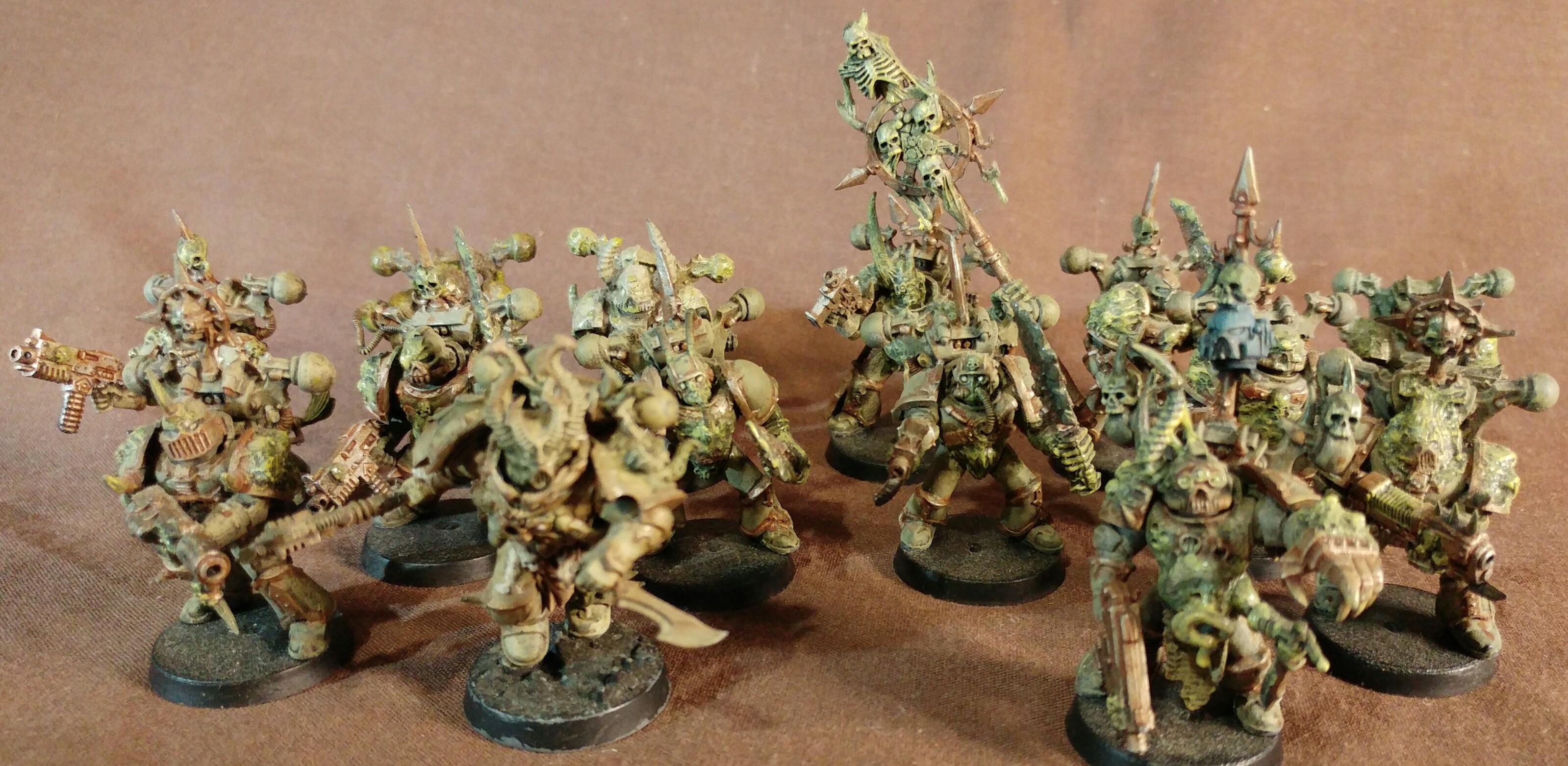 Nurgle, 2 squads