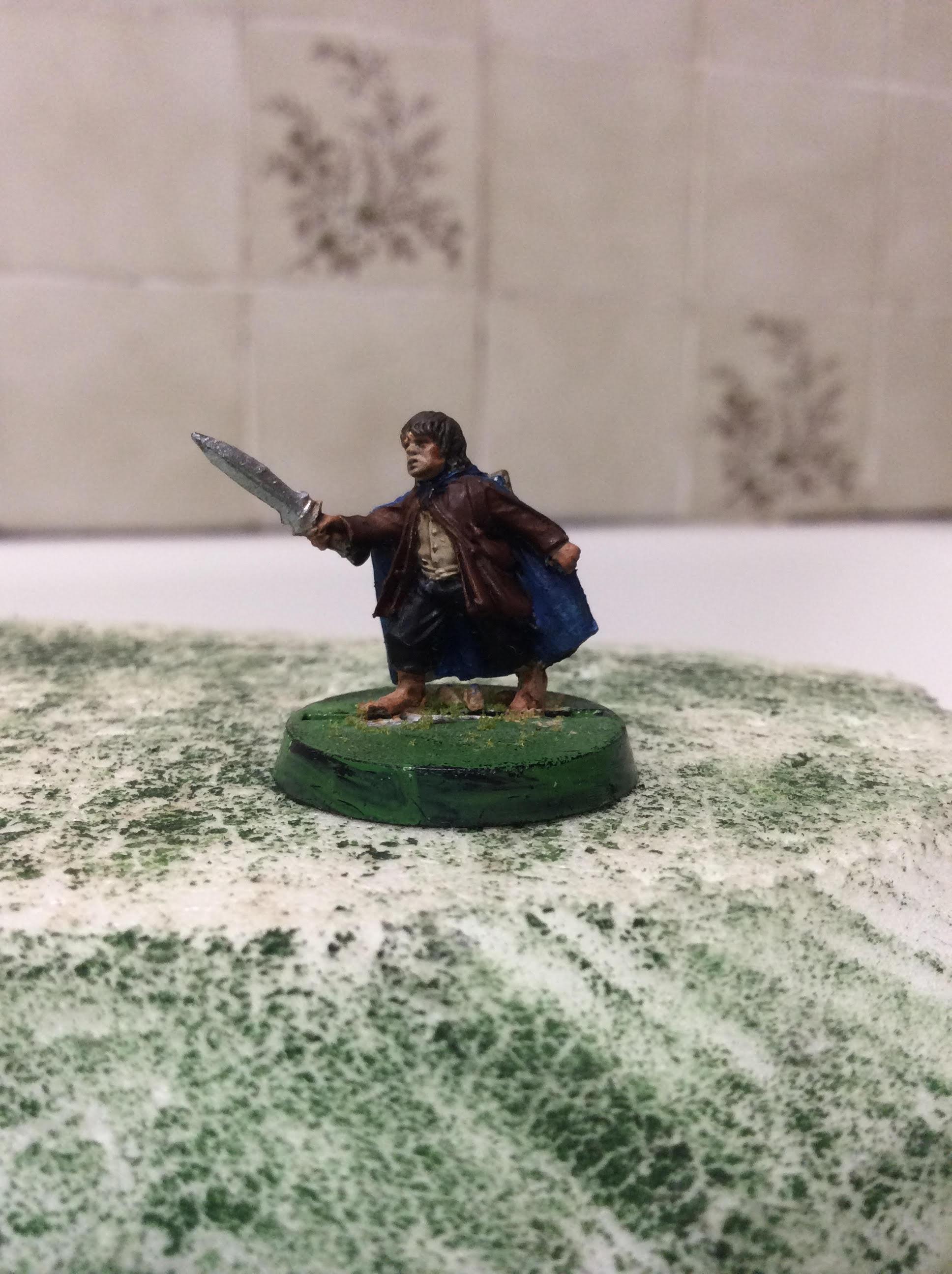 Fellowship, Goblin Green, Hero, Hobbit, Hobbits, Lord Of The Rings, Repaint, Sam, Stupid Fat Hobbit