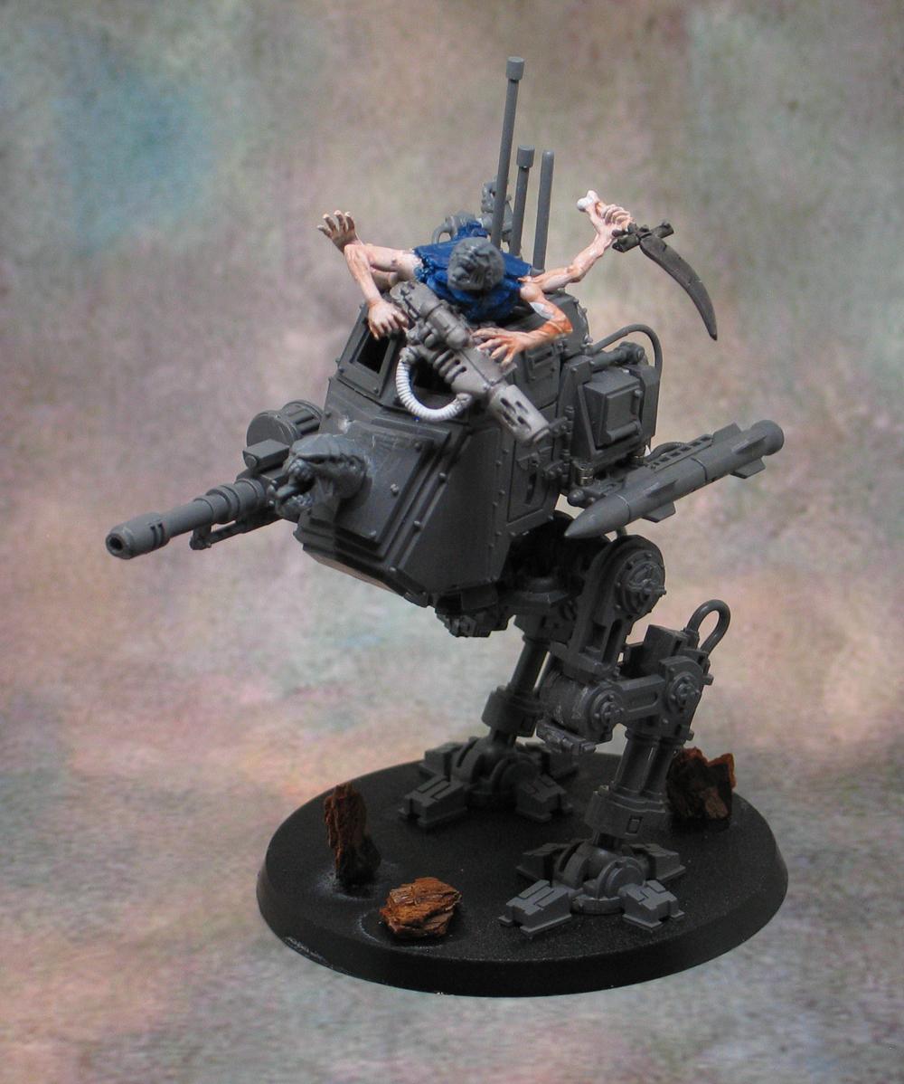 Armoured Sentinel, Conversion, Genestealer Cult, Sentinel, Work In Progress