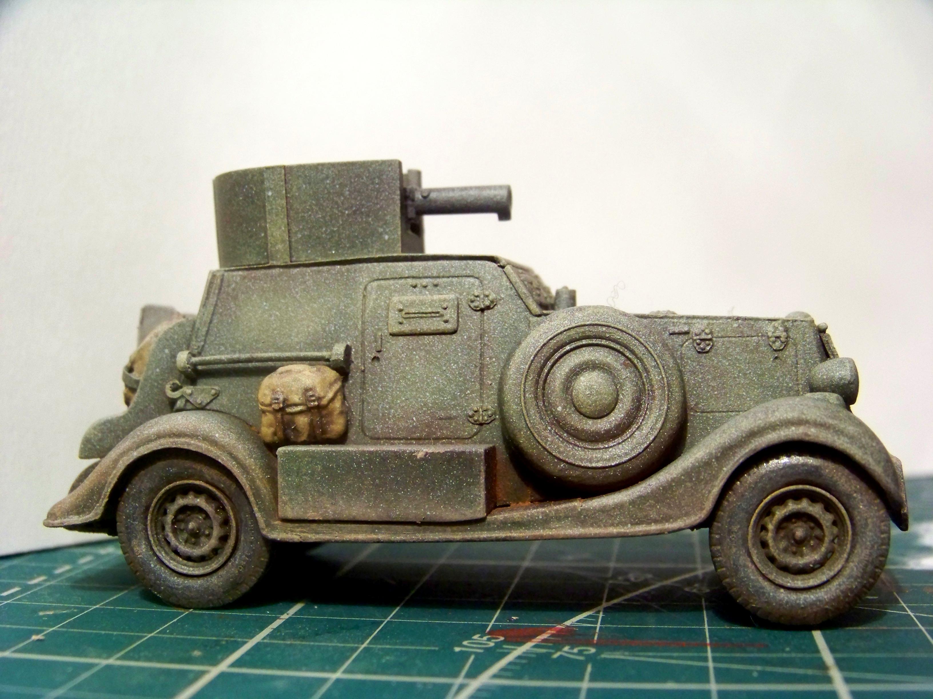 Gharland light armored car (conversion of 1\48 soviet BA-20)