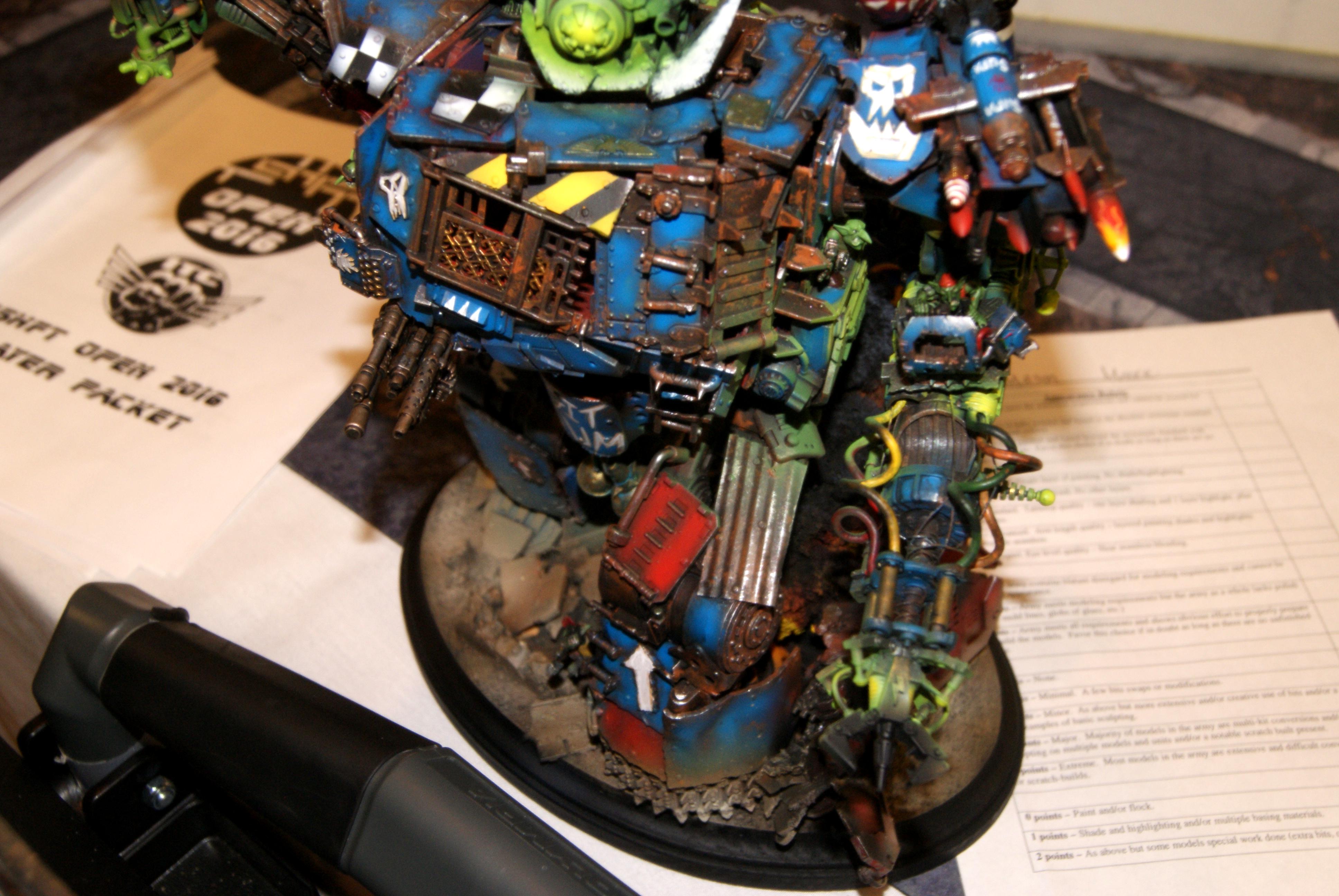 Ork super mek stompa