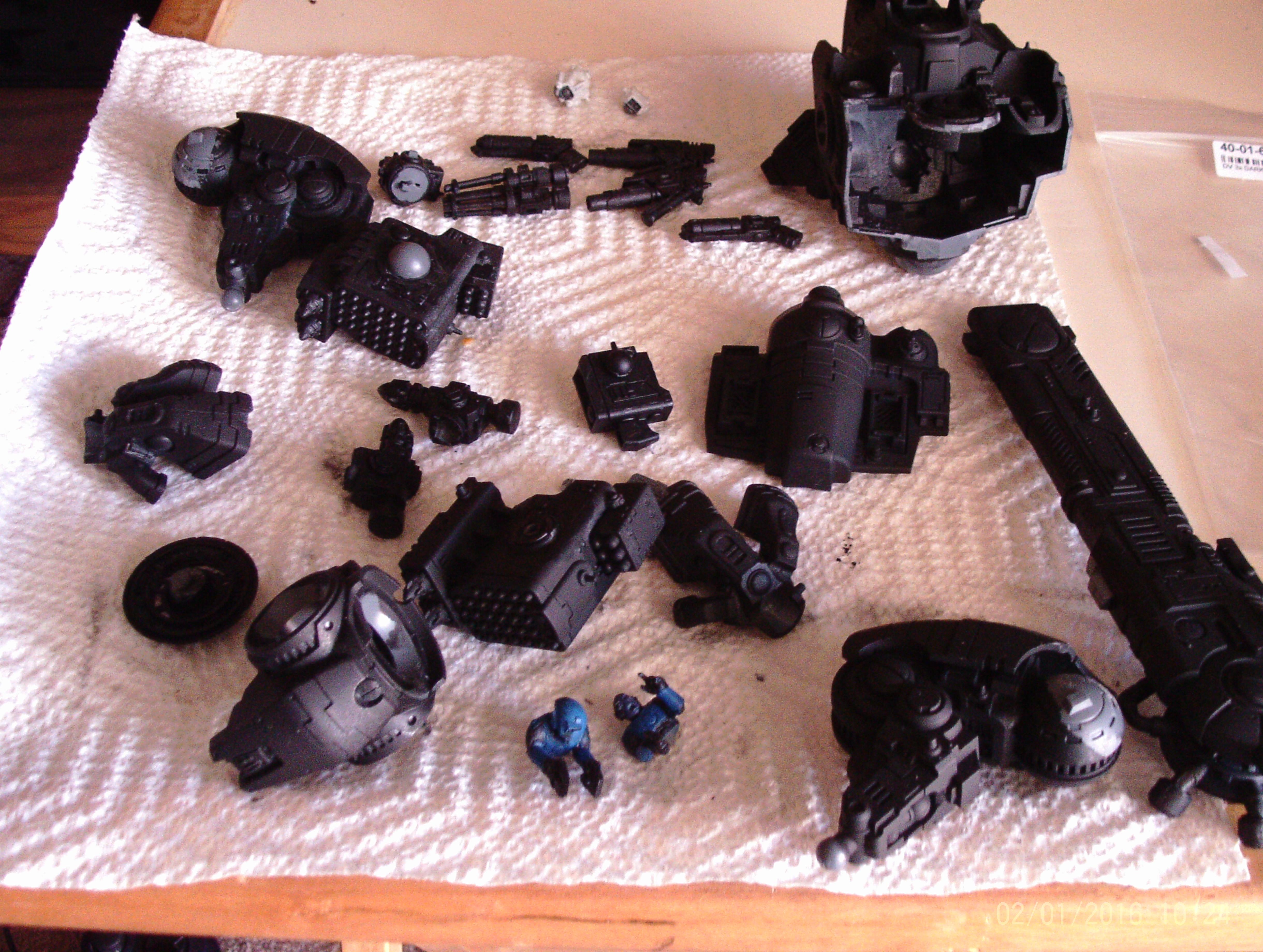 Stormsurge subassemblies primed
