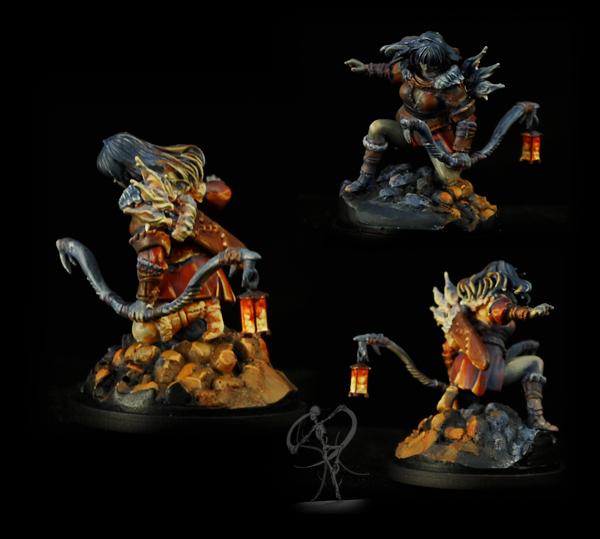 Kingdom Death, Non-Metallic Metal, Object Source Lighting, Rangers, Scouts, Warhammer Fantasy