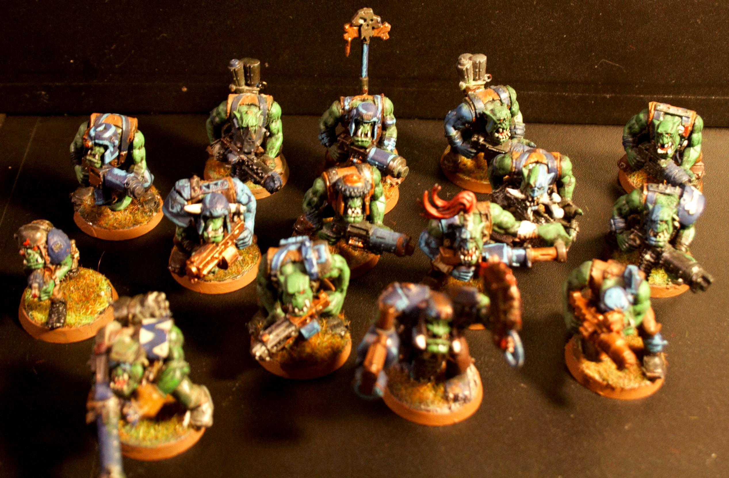 Orks, Ork shoota mob